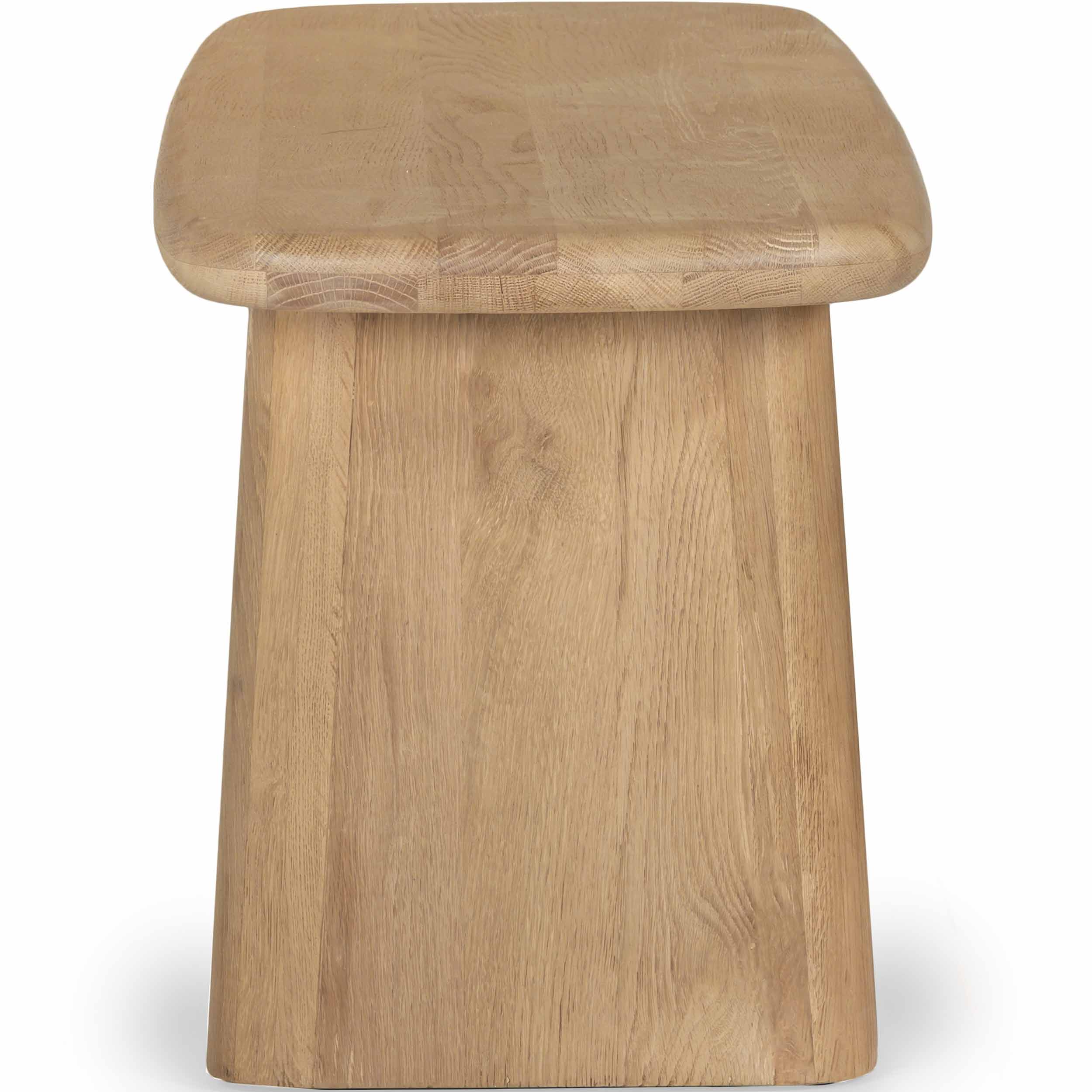 Laurel Dining Bench, Natural - Image 3