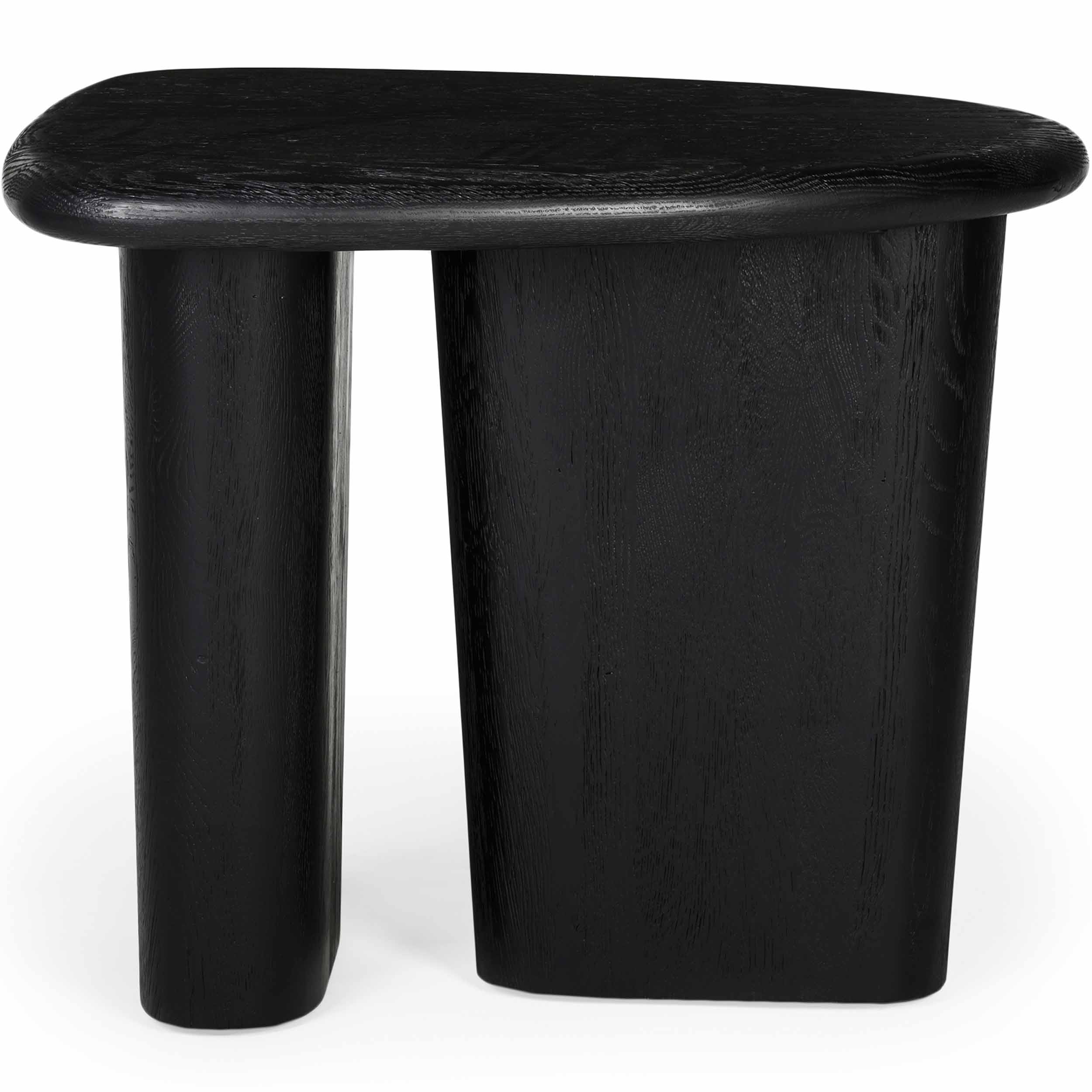 Laurel Side Table, Charcoal - Image 2
