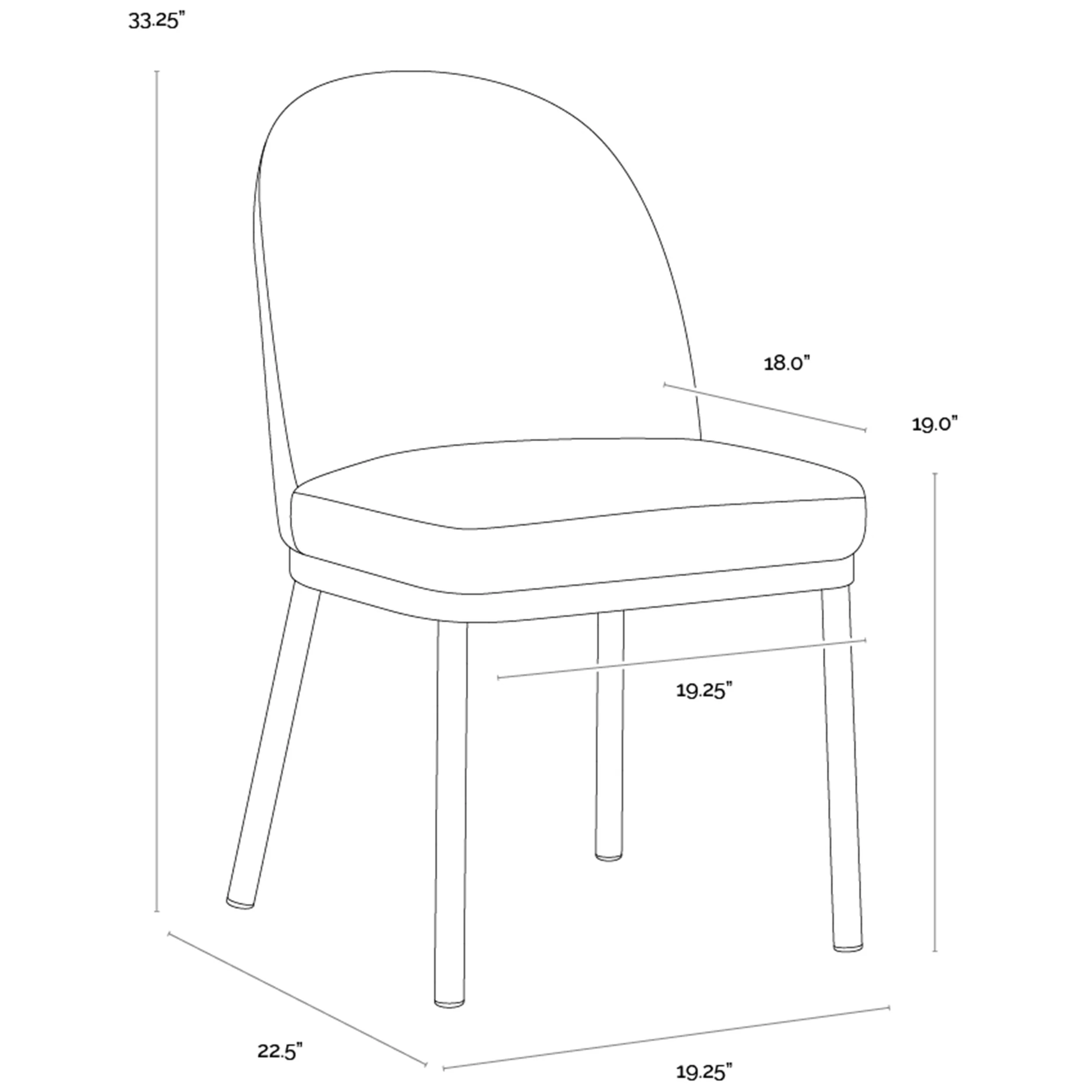 Lavania Dining Chair, Meg Taupe/Porcini Taupe, Set of 2 - Image 5