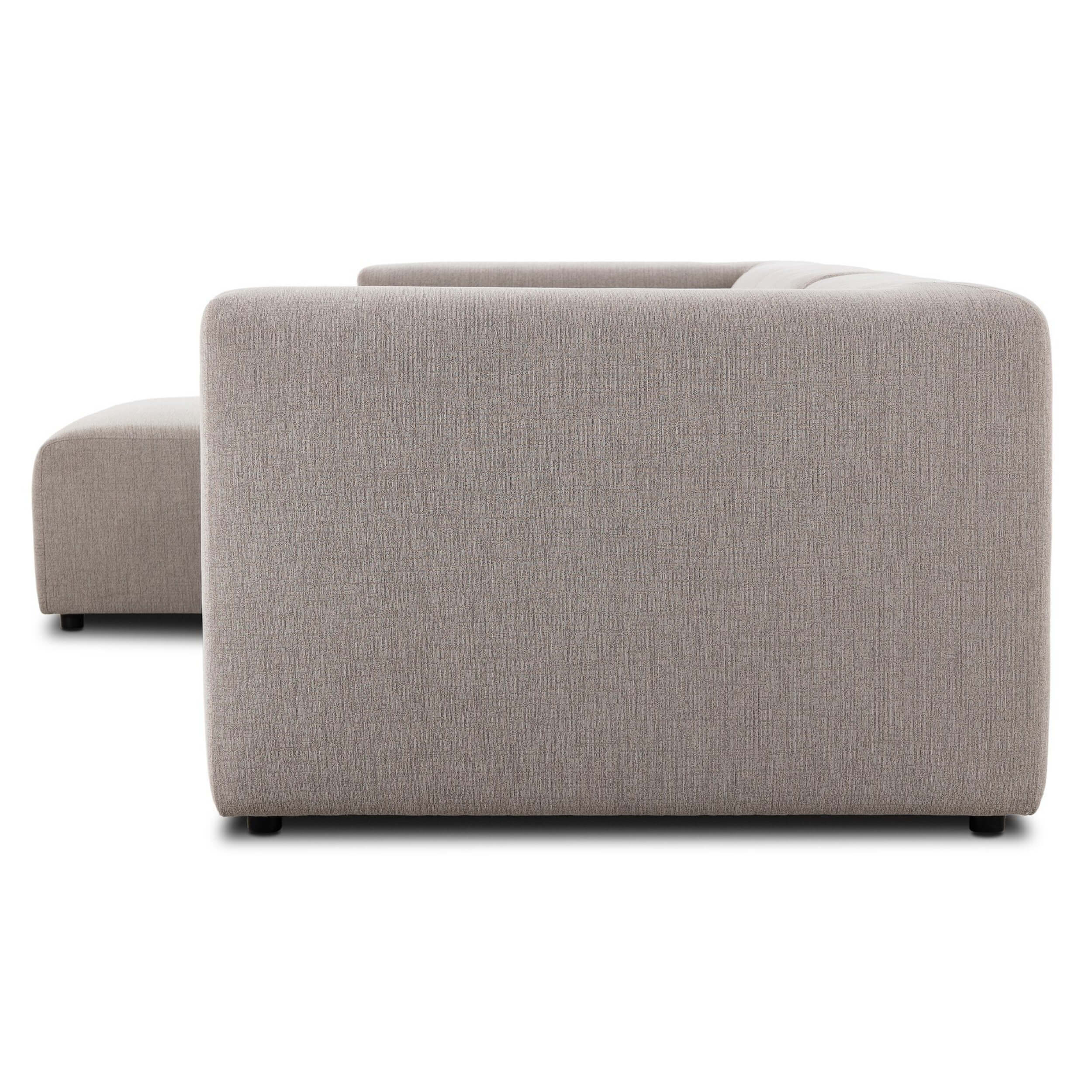 Lawndale 3 Piece Sectional, Napa Sandstone by Four Hands - Image 3