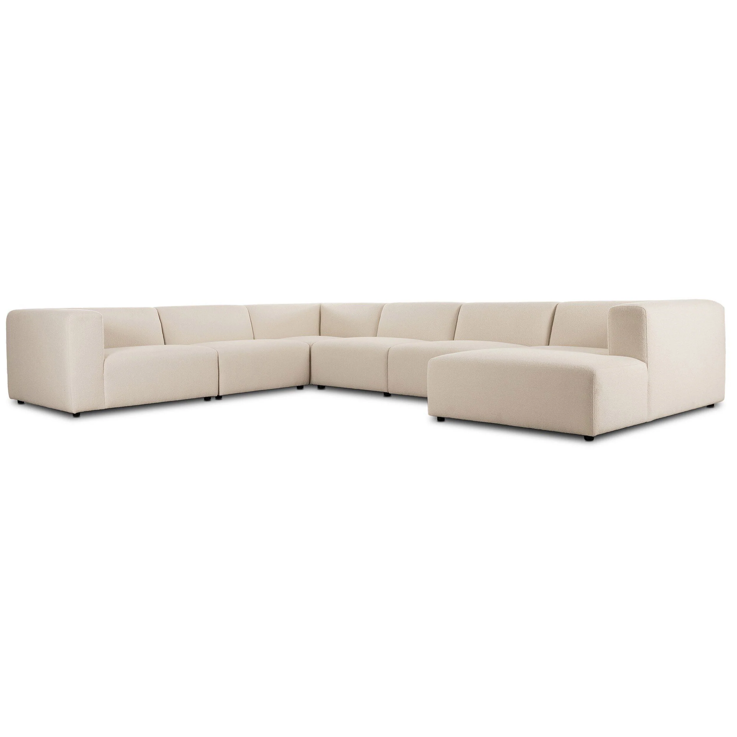 Lawndale 6 Piece Sectional, Fayetteville Cloud by Four Hands - Image 7