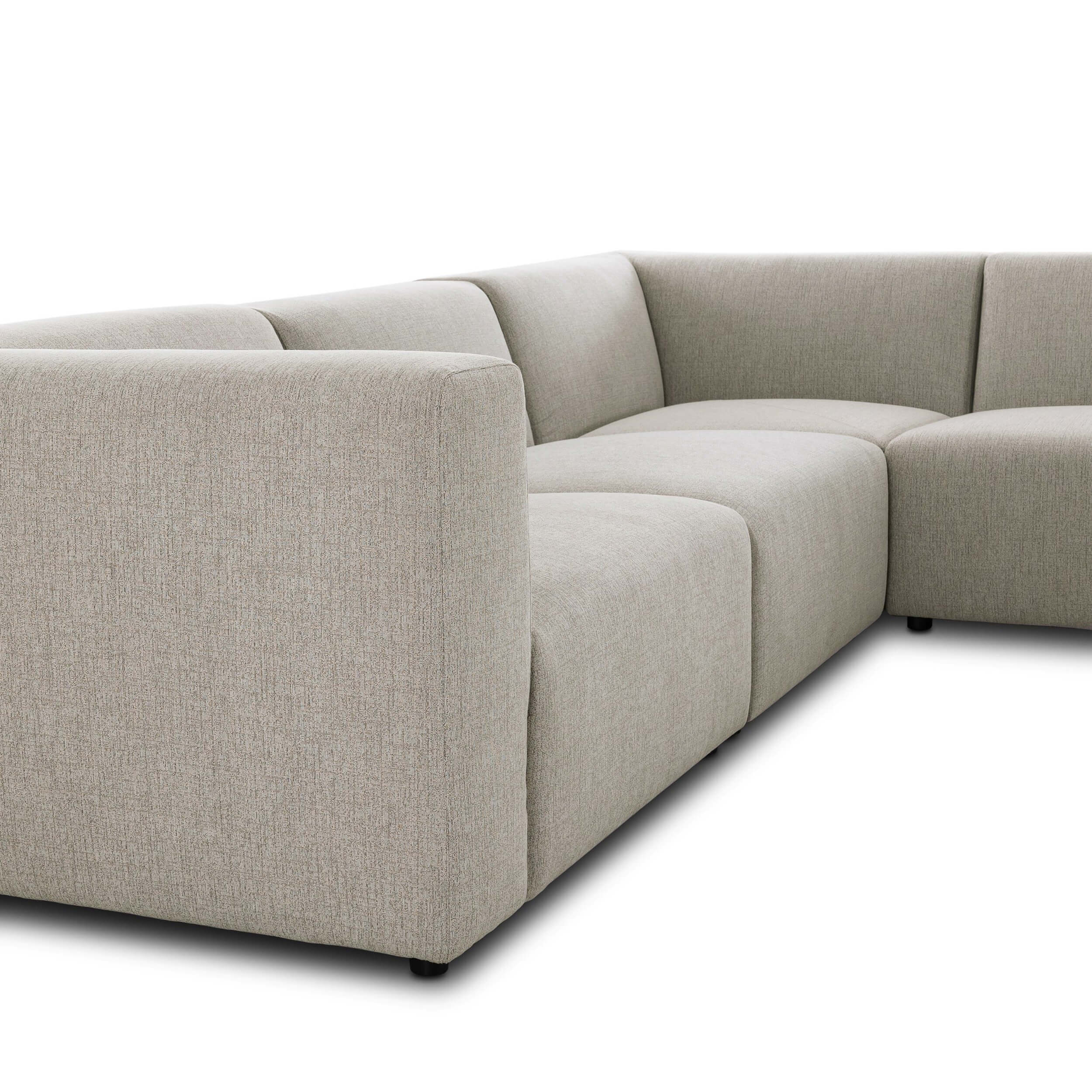 Lawndale 6 Piece Sectional, Napa Sandstone by Four Hands - Image 10