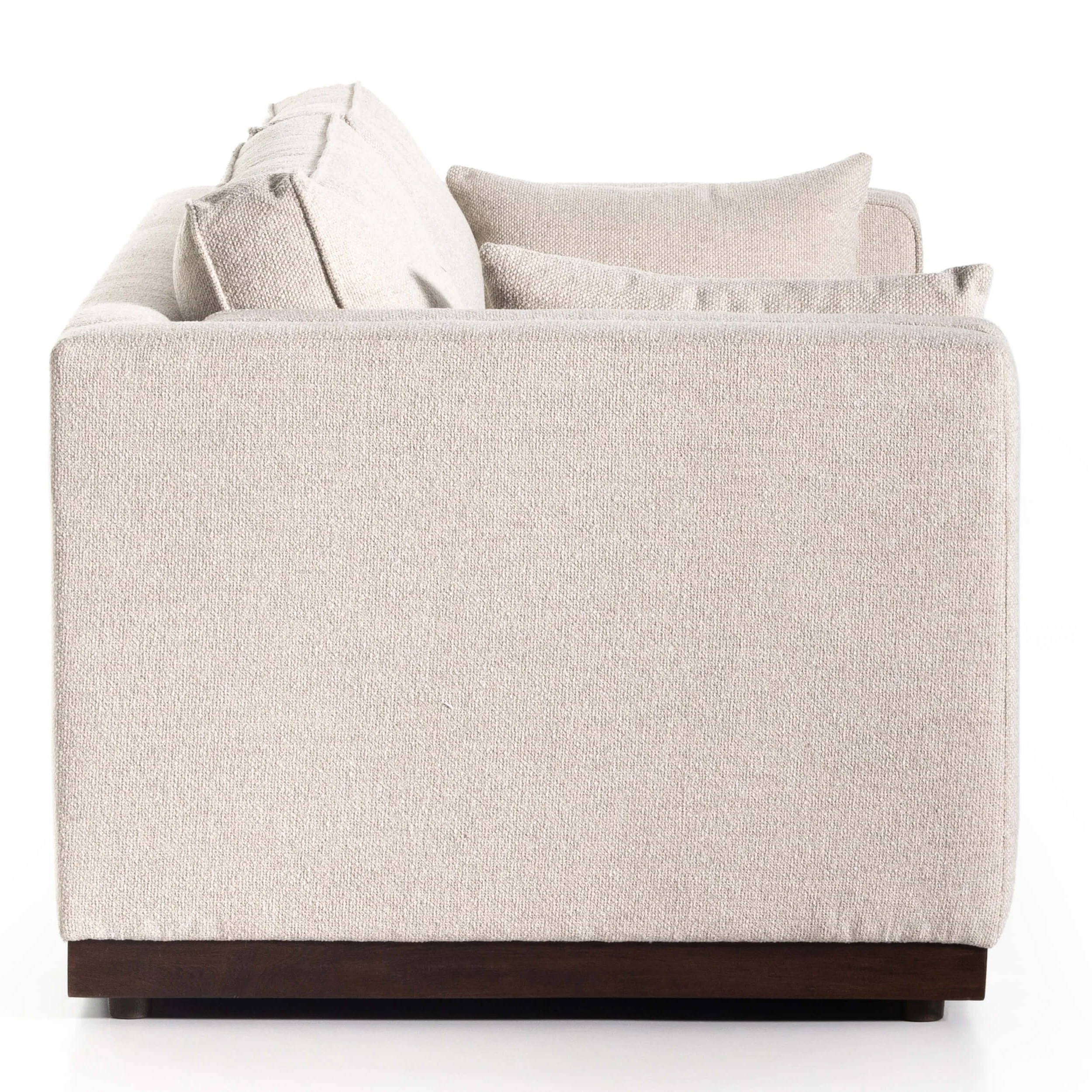 Lawrence 87" Sofa, Nova Taupe by Four Hands - Image 3