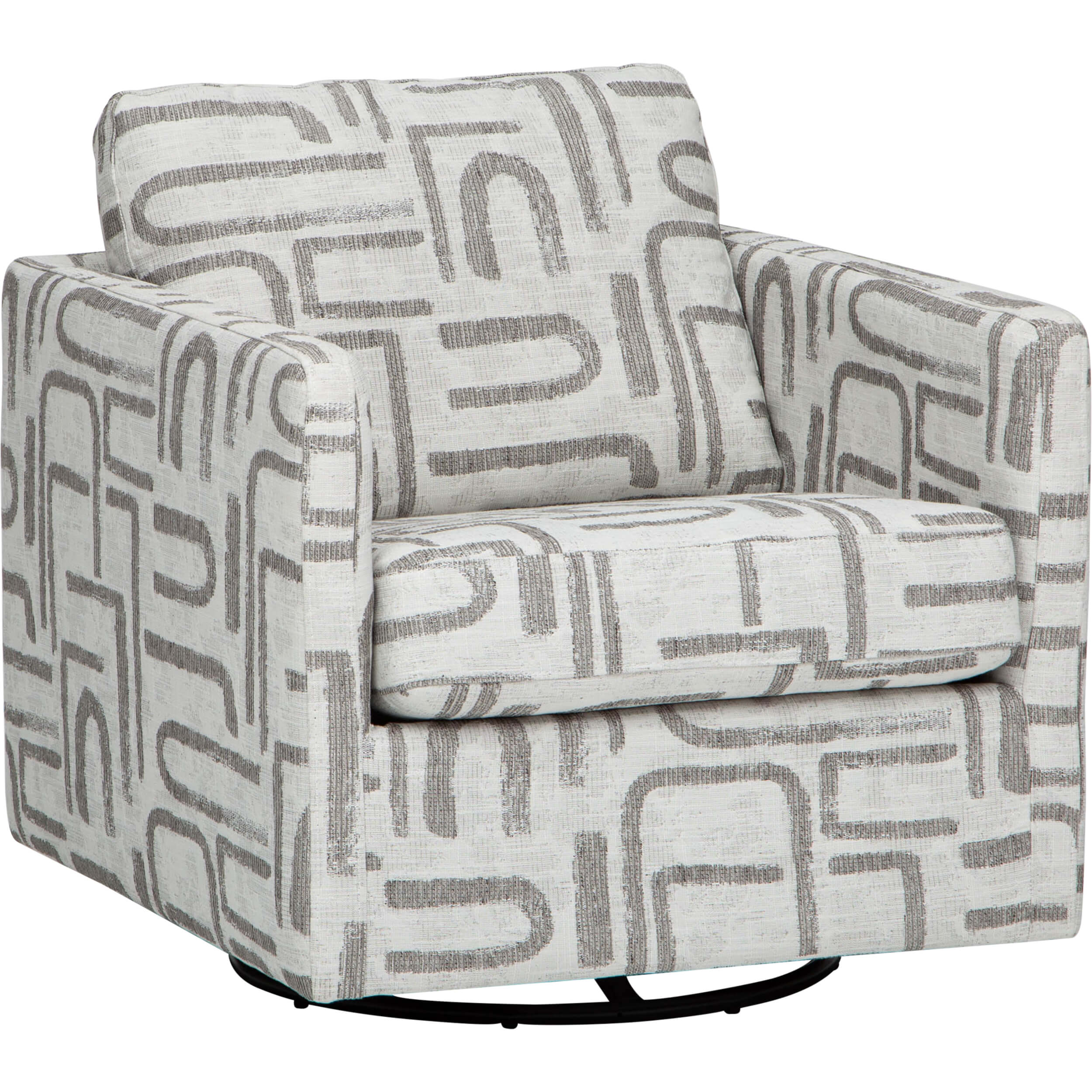 Layne Swivel Chair, Cadmus Ivory