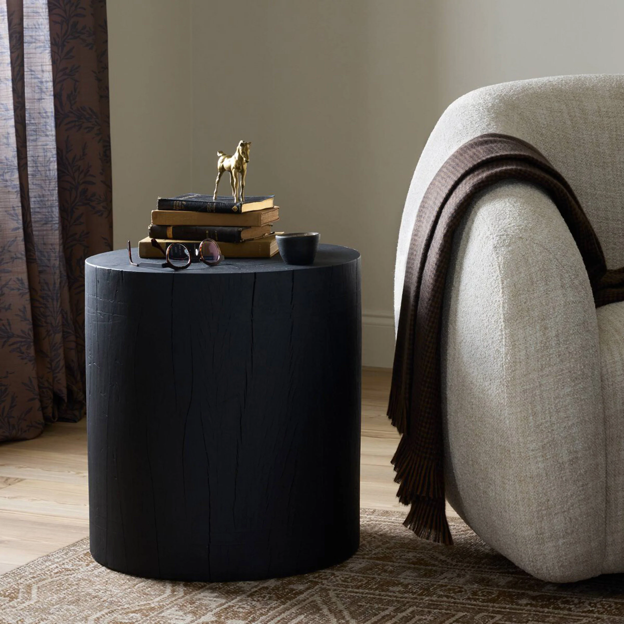 Layo End Table, Black by Four Hands - Image 6