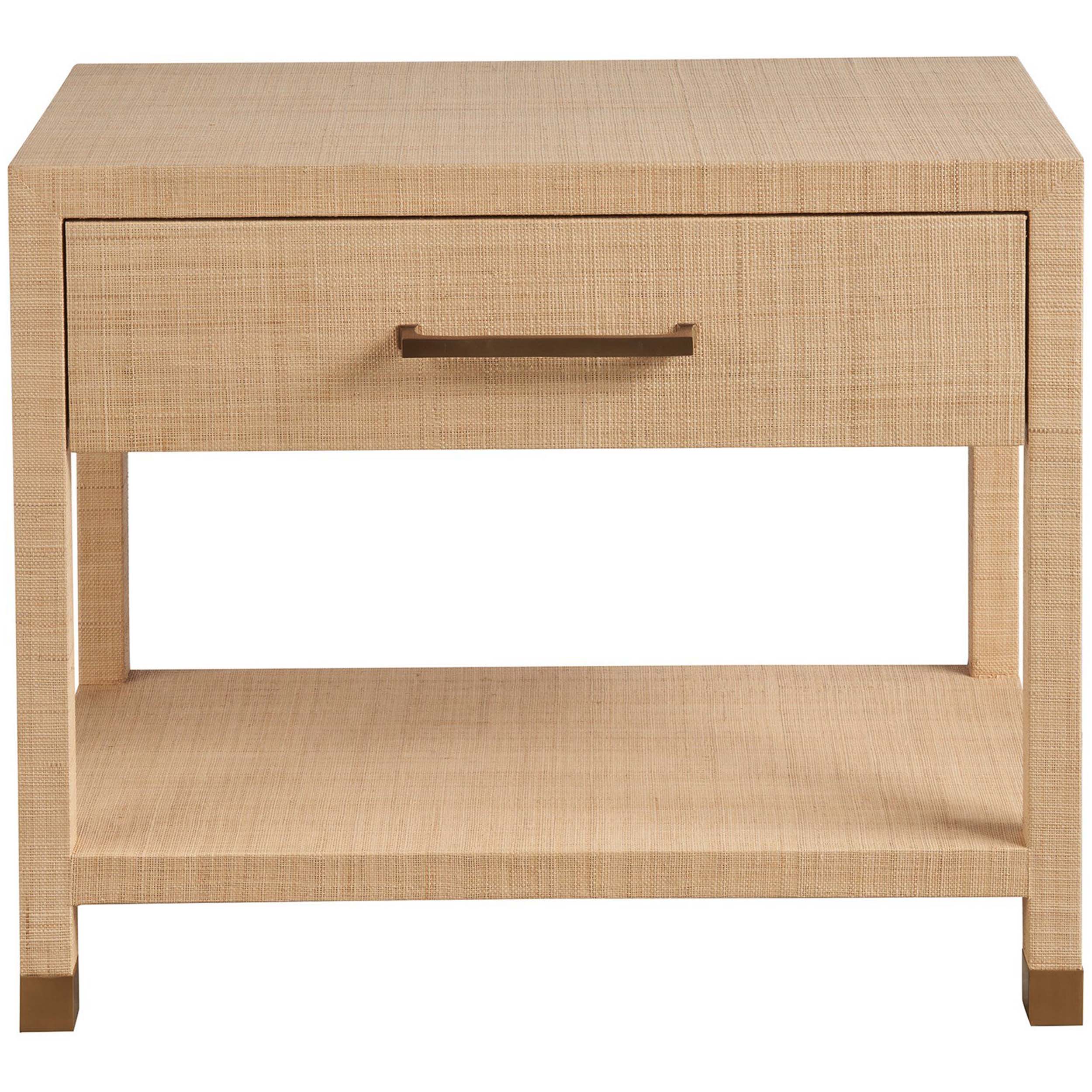 Leah Nightstand, Raffia - Image 2