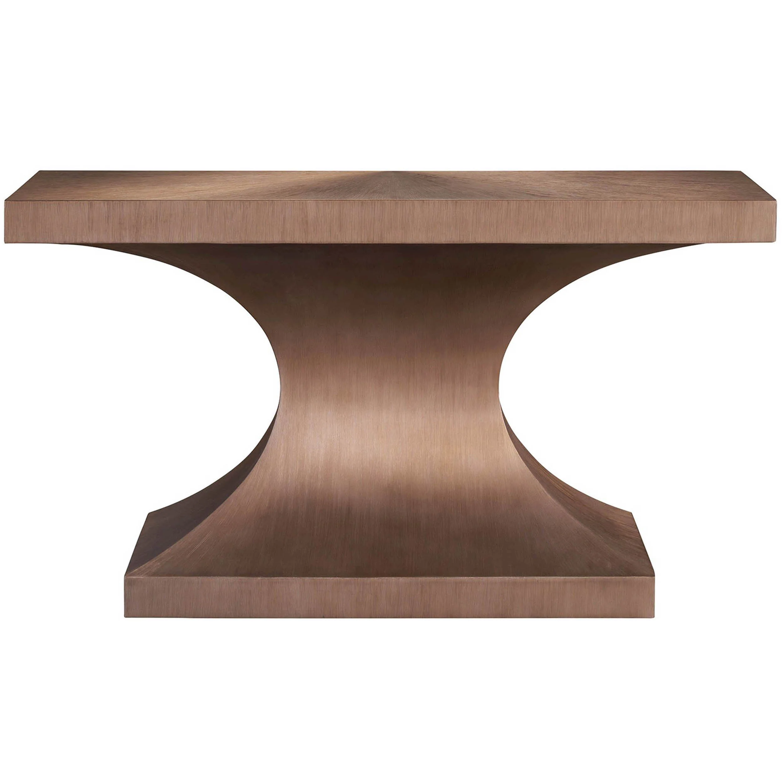 Leander Console Table, Aged Brass - Image 2