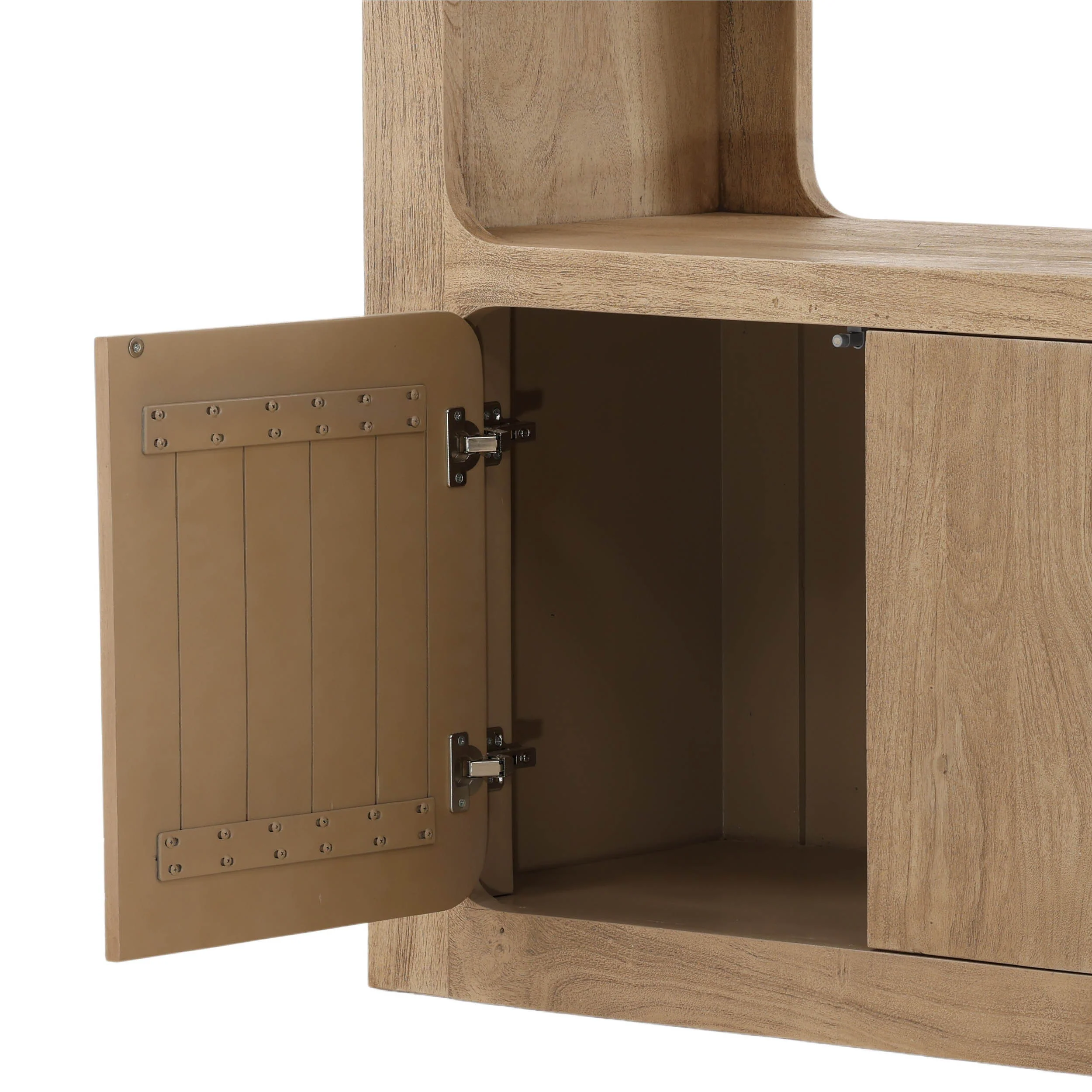 Leandra Bookcase, Natural - Image 3