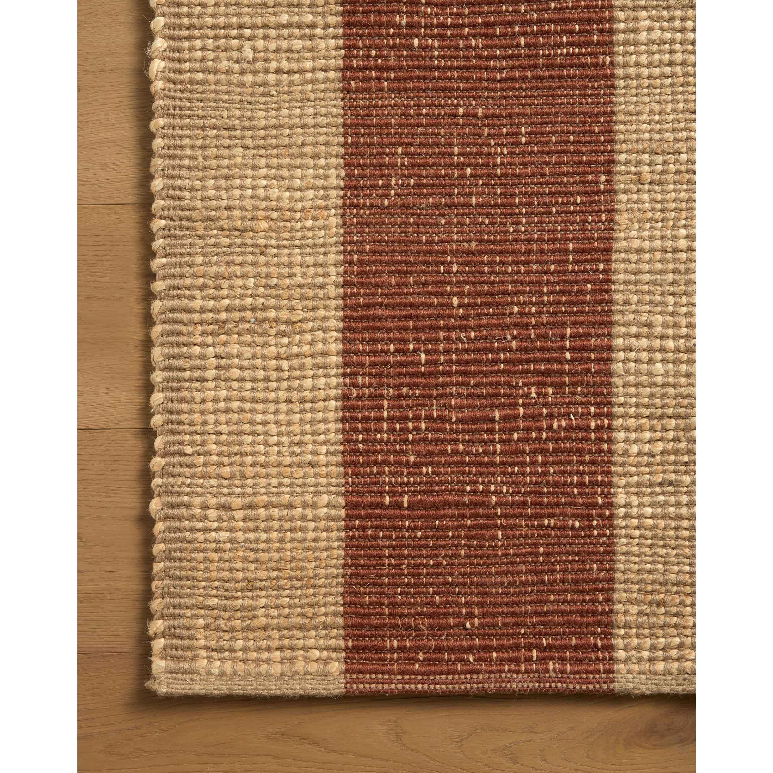 Leanne Ford × Loloi Rug Weatherstaff WTS-02, Natural/Brick - Image 3