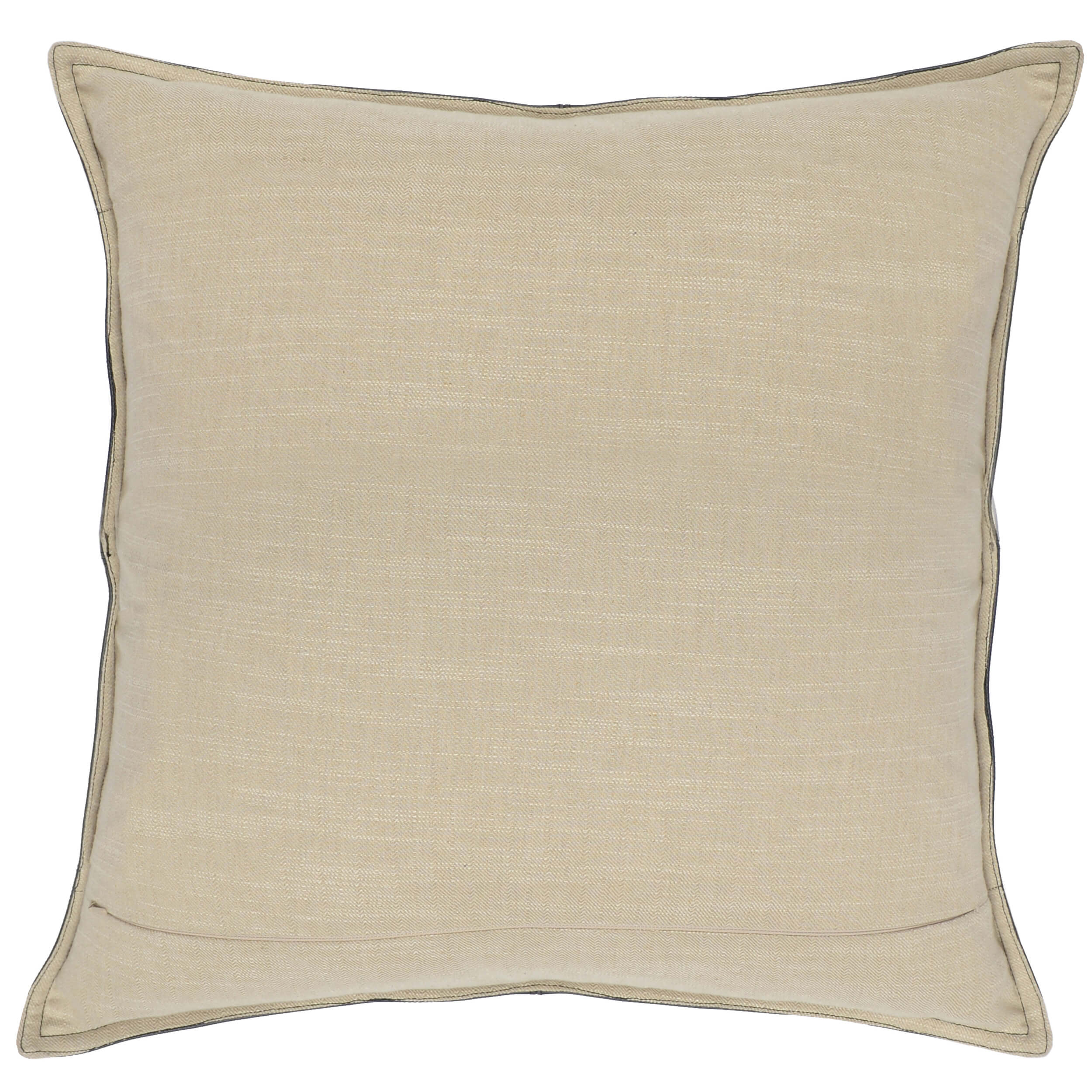 Leather Pillow, Dumont Chestnut - Image 2