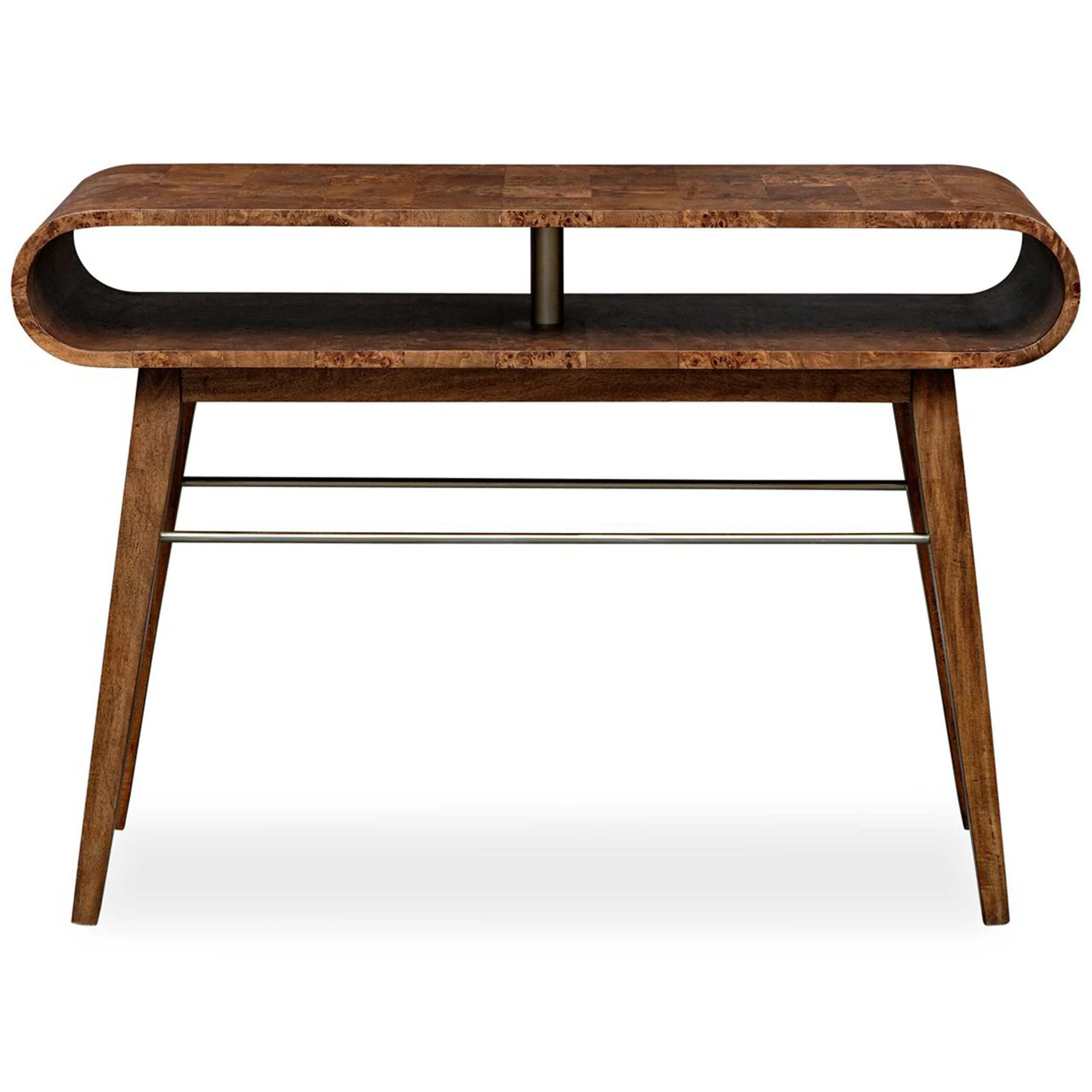 Ledger Console Table, Burl - Image 2