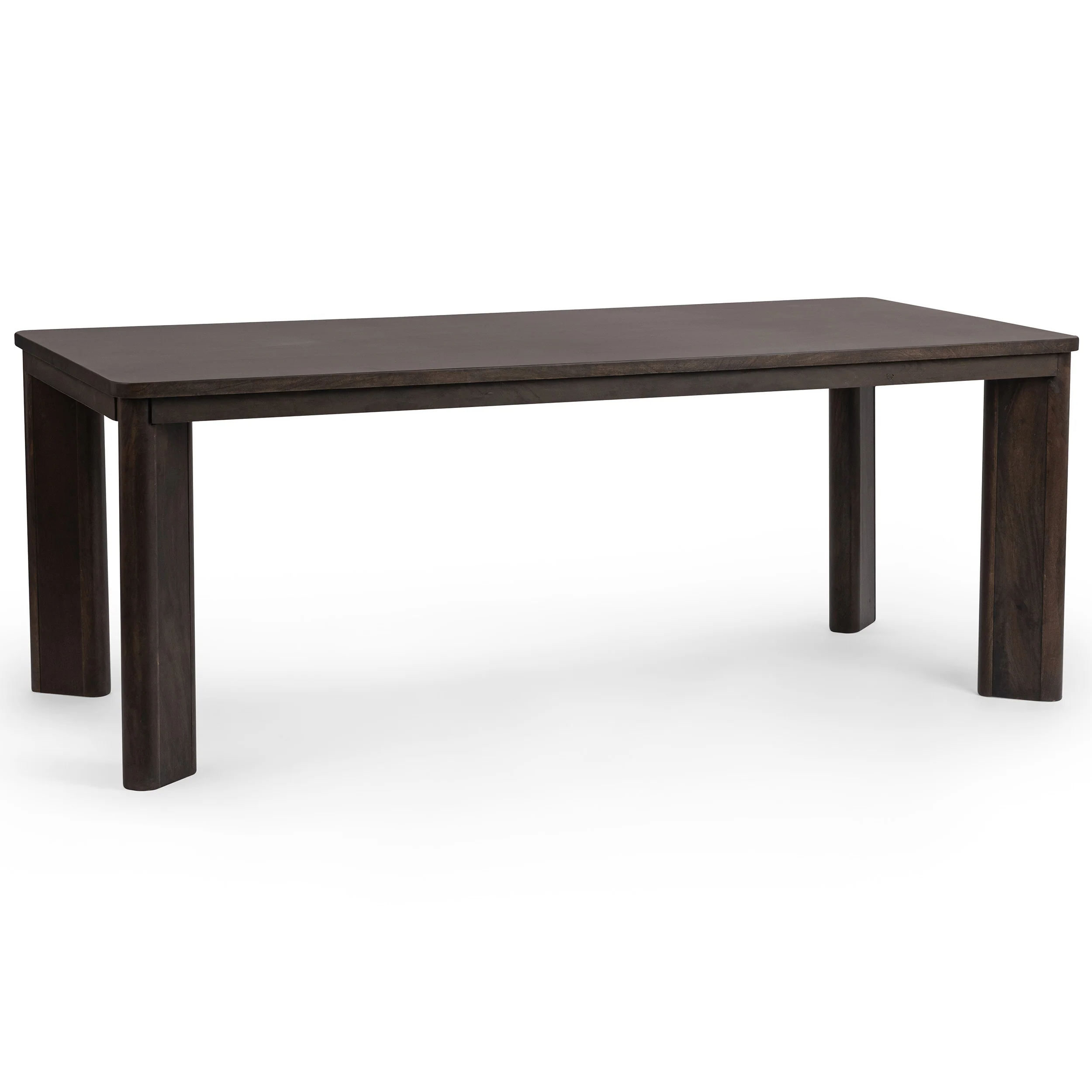 Ledro Dining Table, Dark Brown