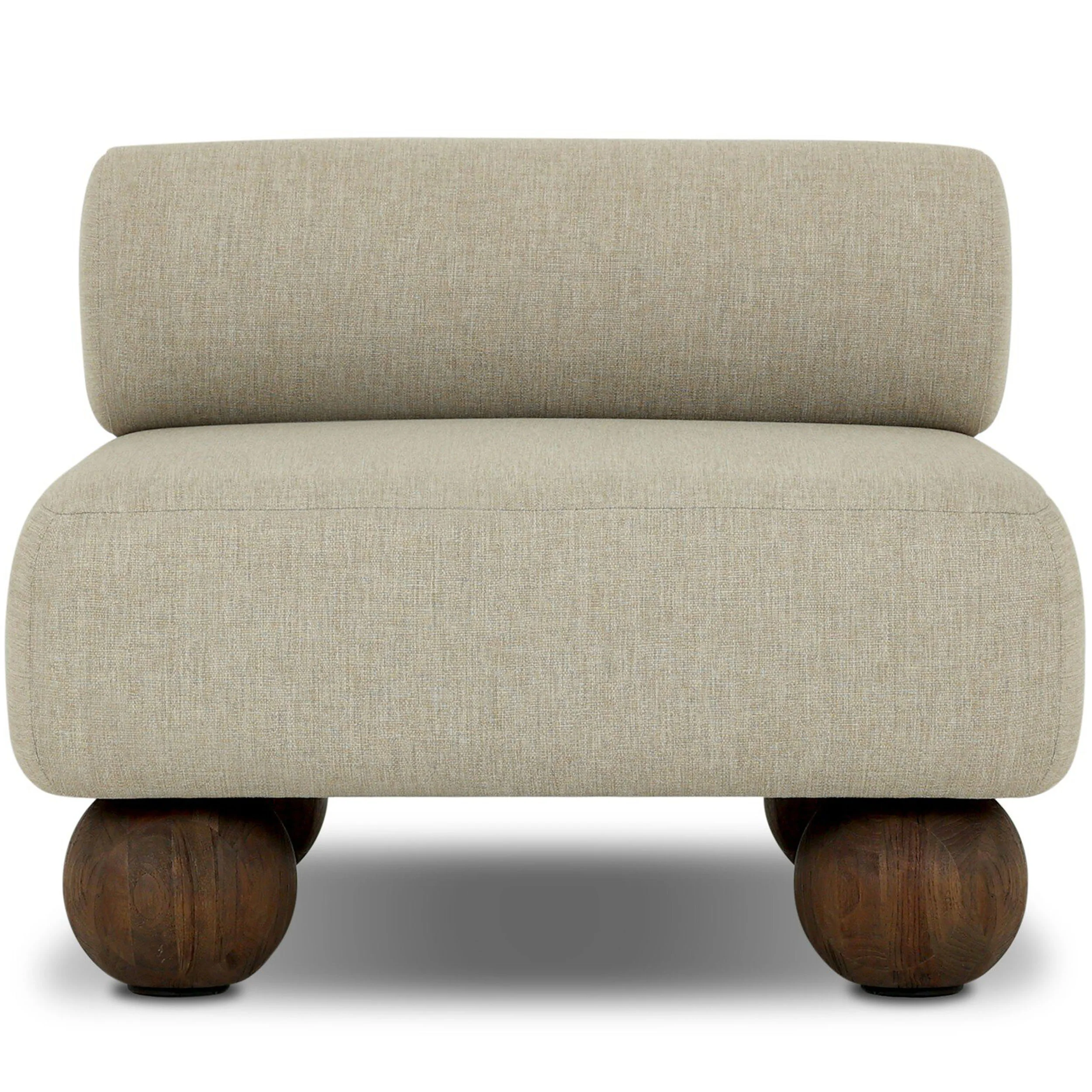 Leilani Outdoor Chair, Alessi Buff by Four Hands - Image 2