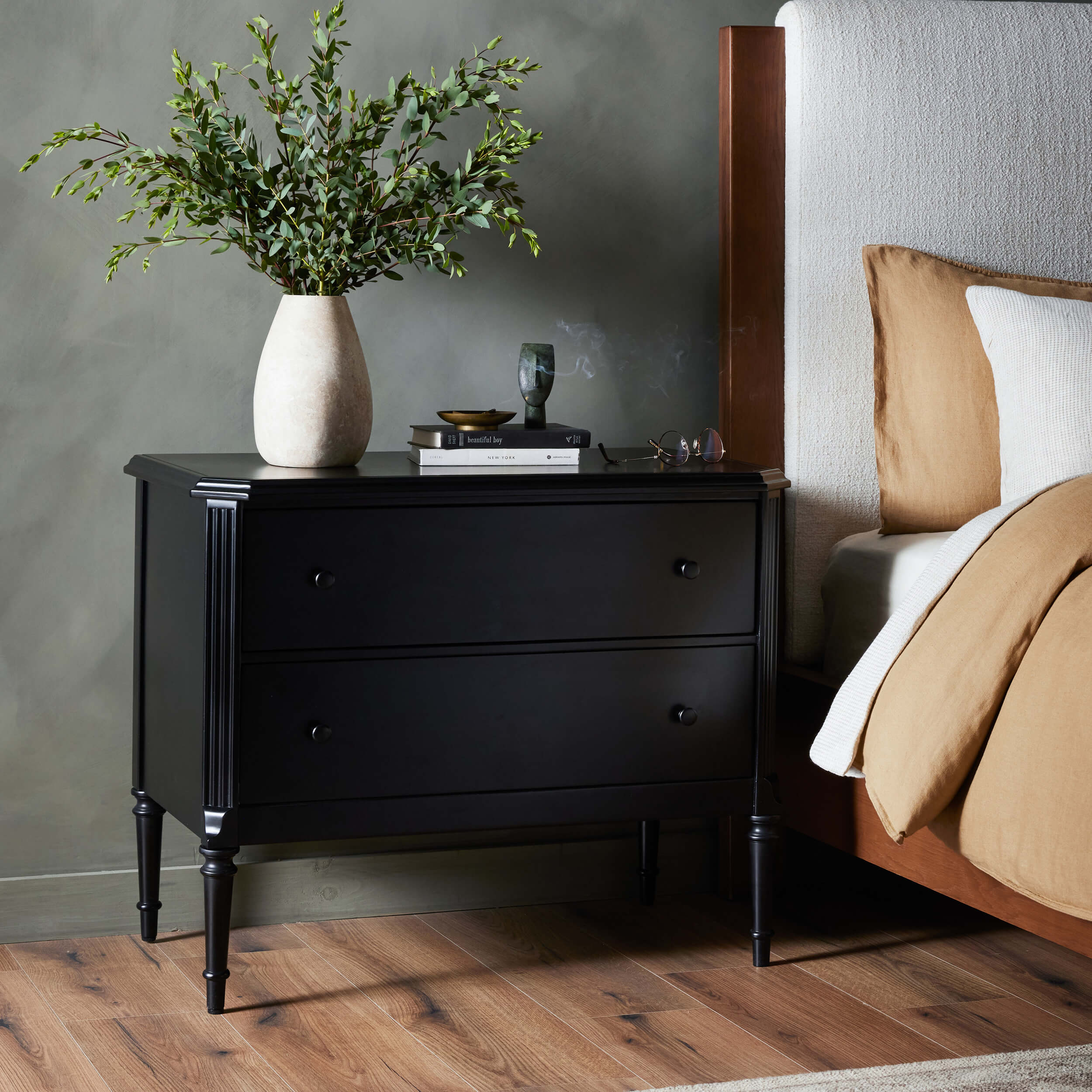 Lendon Nightstand, Black by Four Hands - Image 7