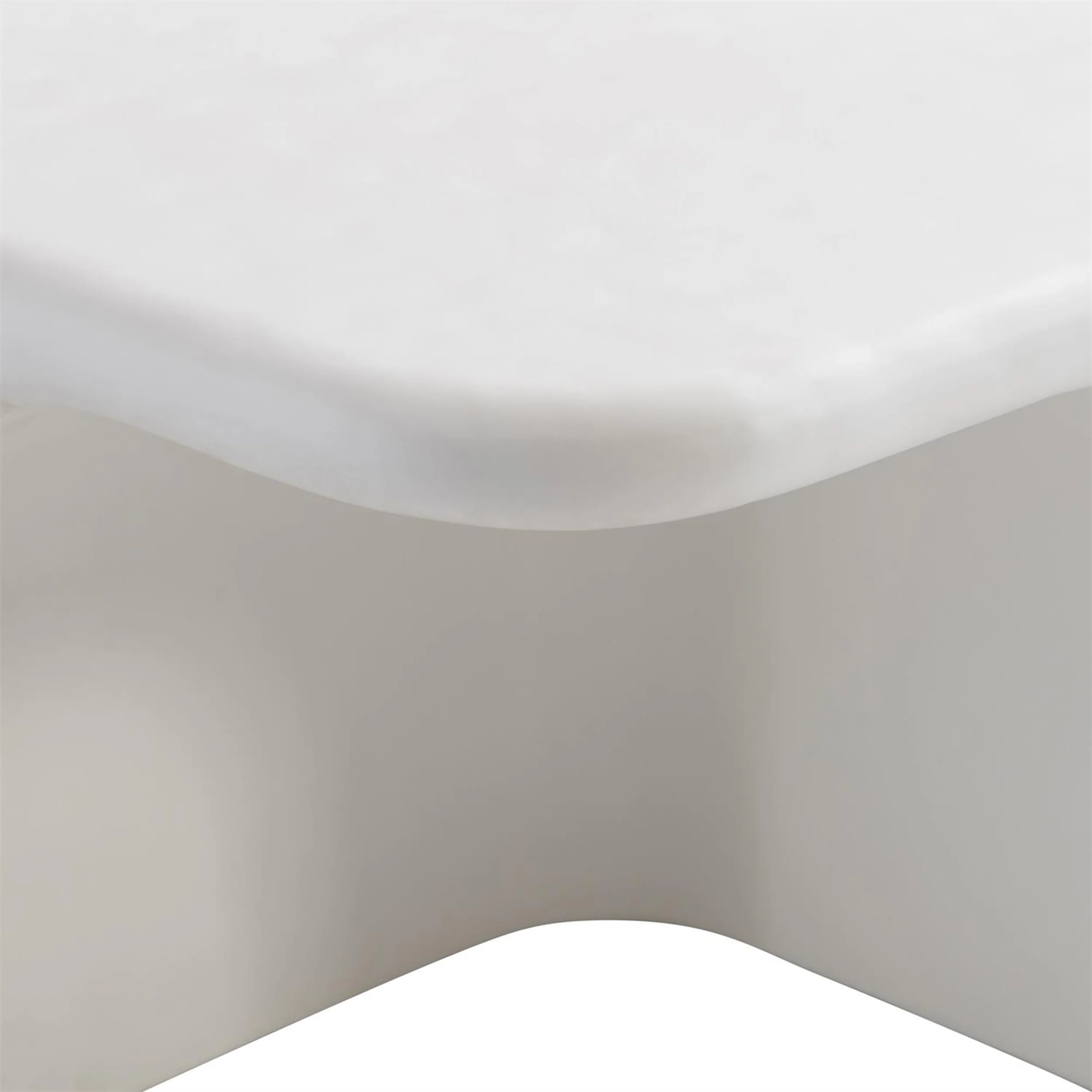 Lennox Outdoor Cocktail Table, Chalky White - Image 4