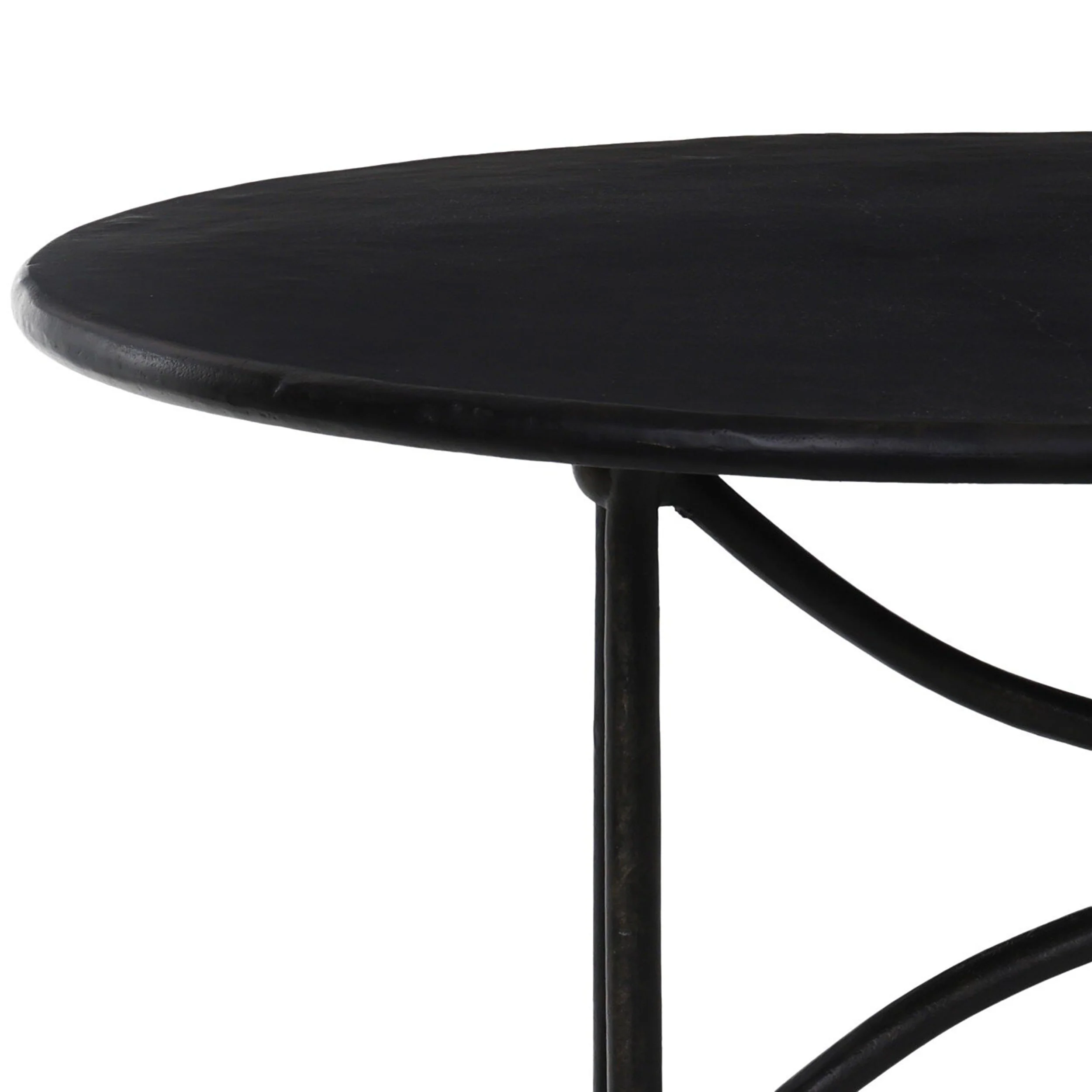 Lenoir Outdoor Dining Table, Disstressed Bronze by Four Hands - Image 4