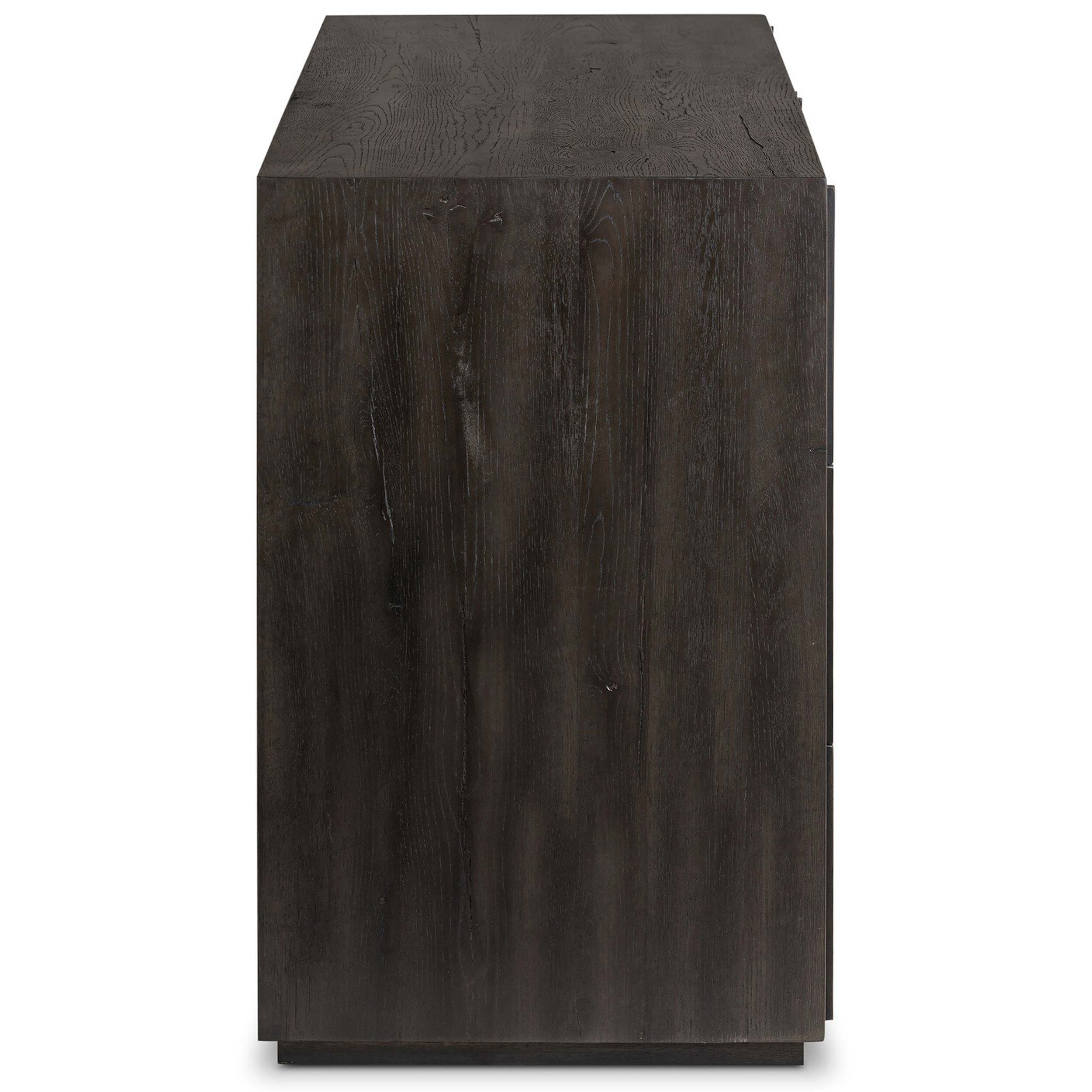 Leo 6 Drawer Dresser, Smoked Black by Four Hands - Image 7