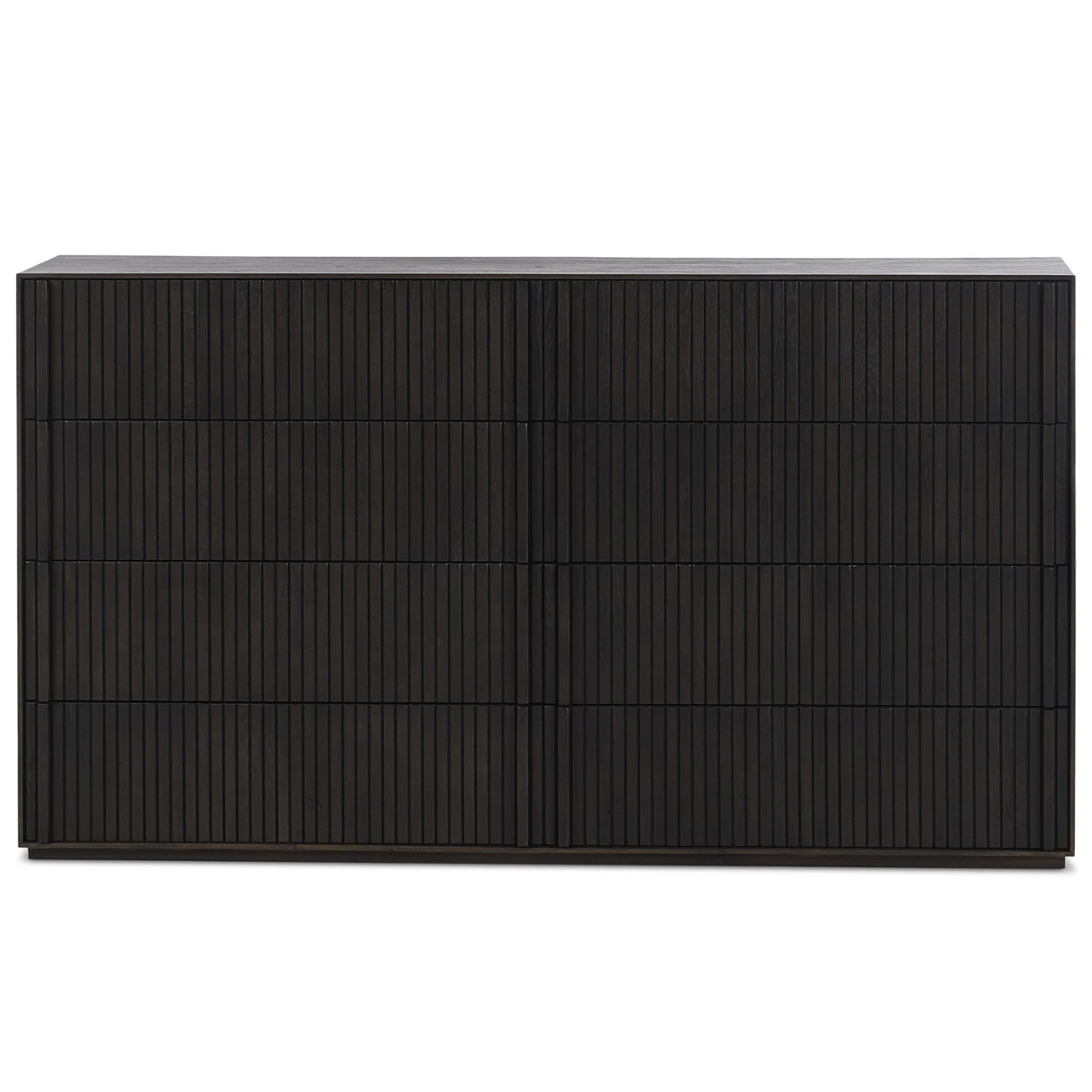 Leo 8 Drawer Dresser, Smoked Black by Four Hands - Image 2