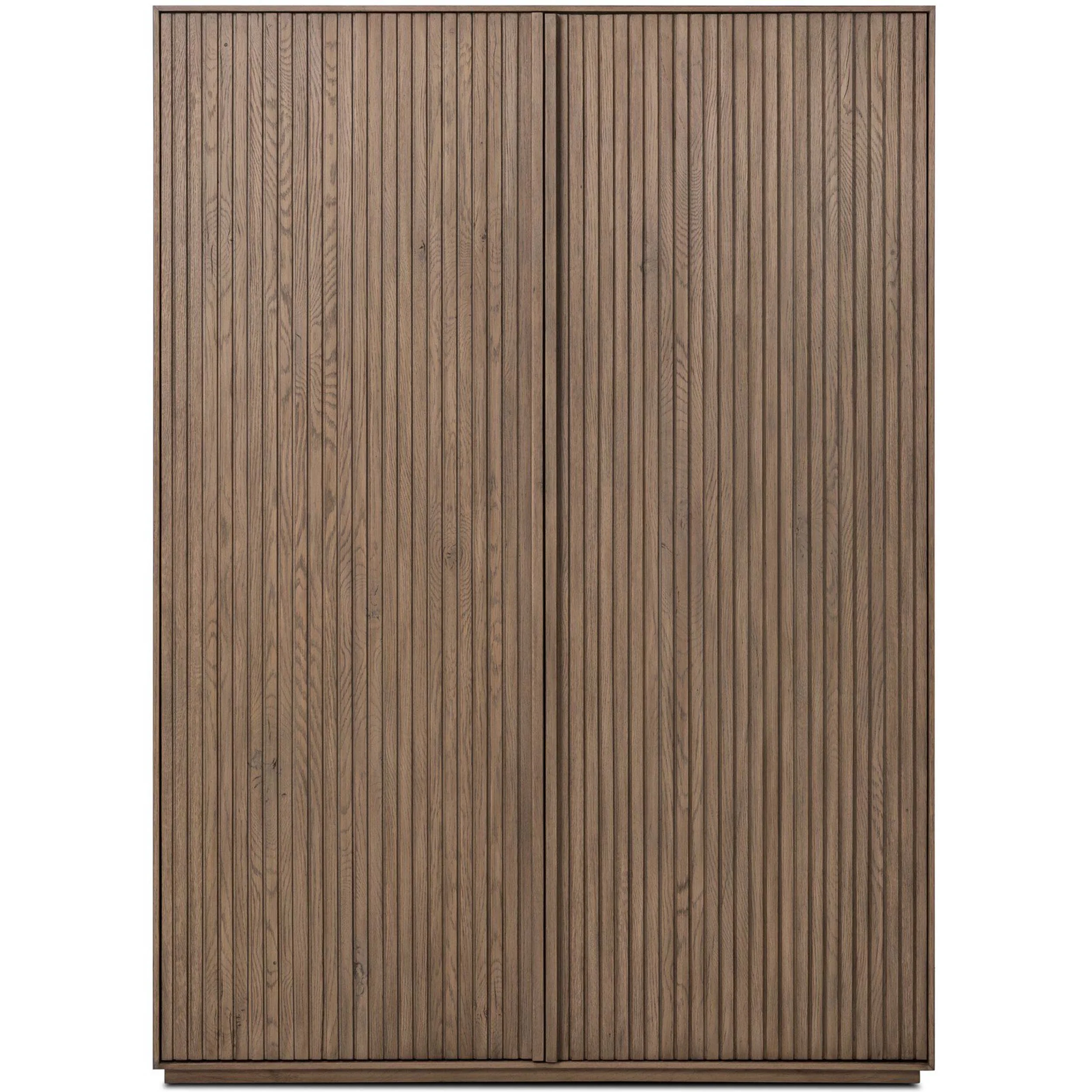 Leo Cabinet, Rustic Grey by Four Hands - Image 2