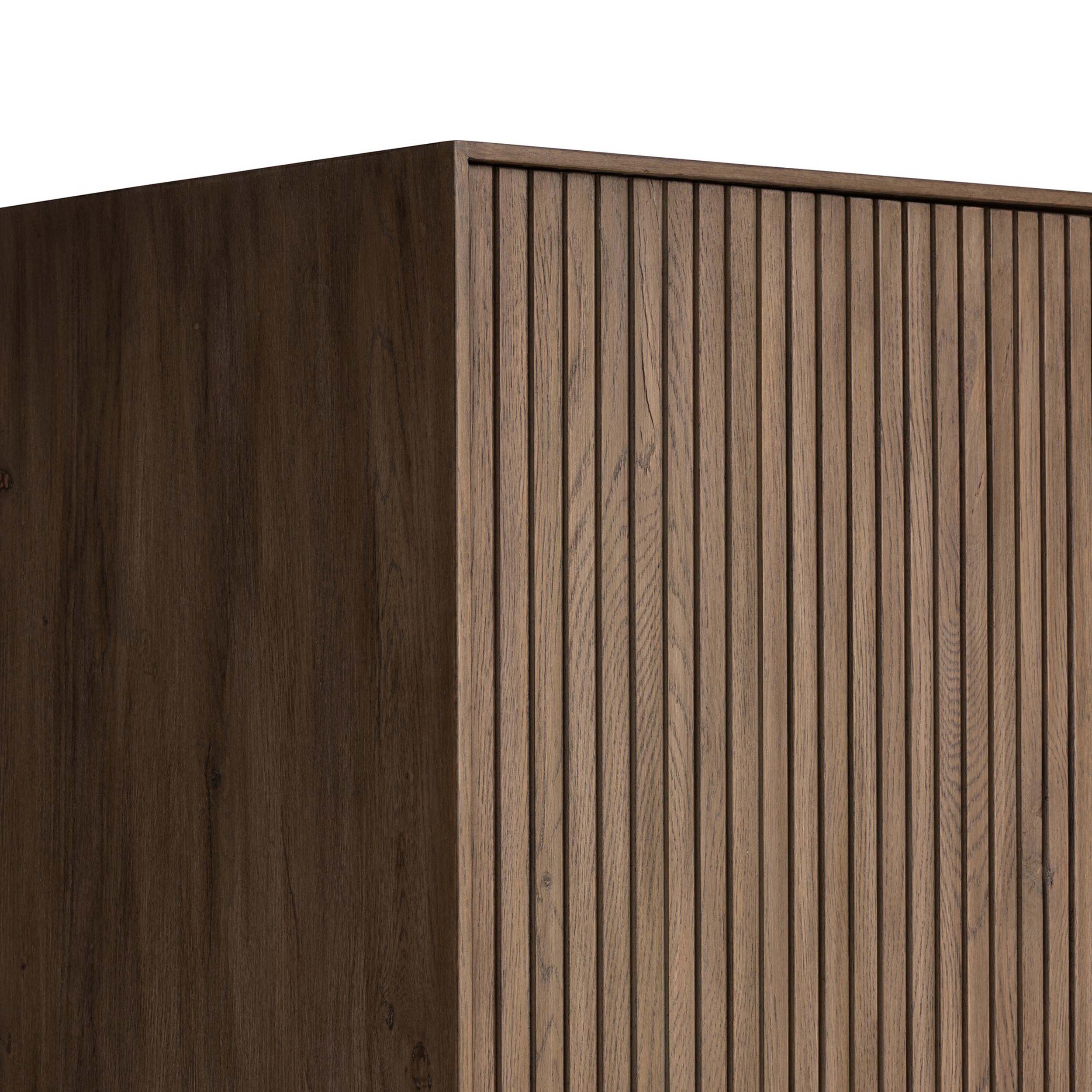 Leo Cabinet, Rustic Grey by Four Hands - Image 6