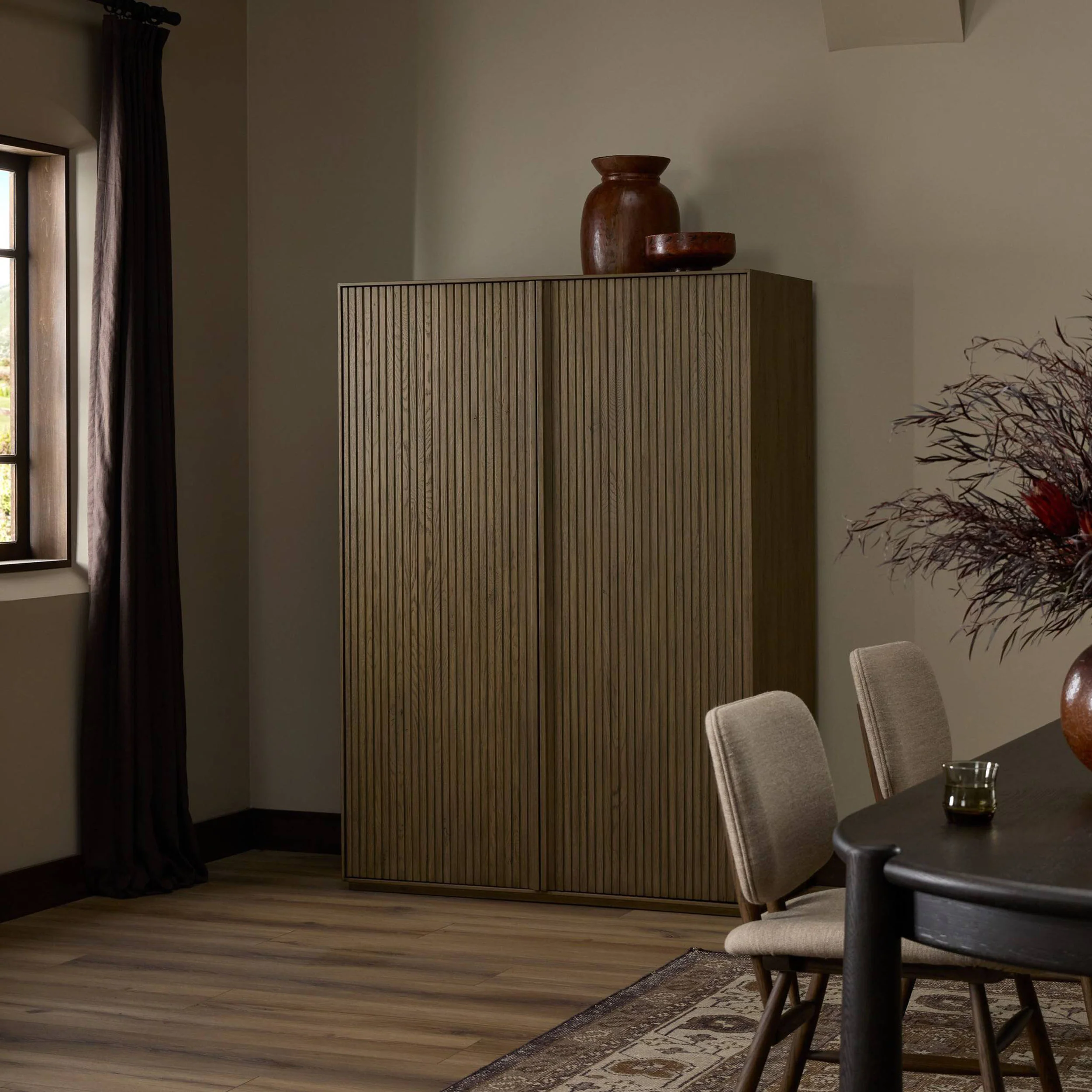 Leo Cabinet, Rustic Grey by Four Hands - Image 8