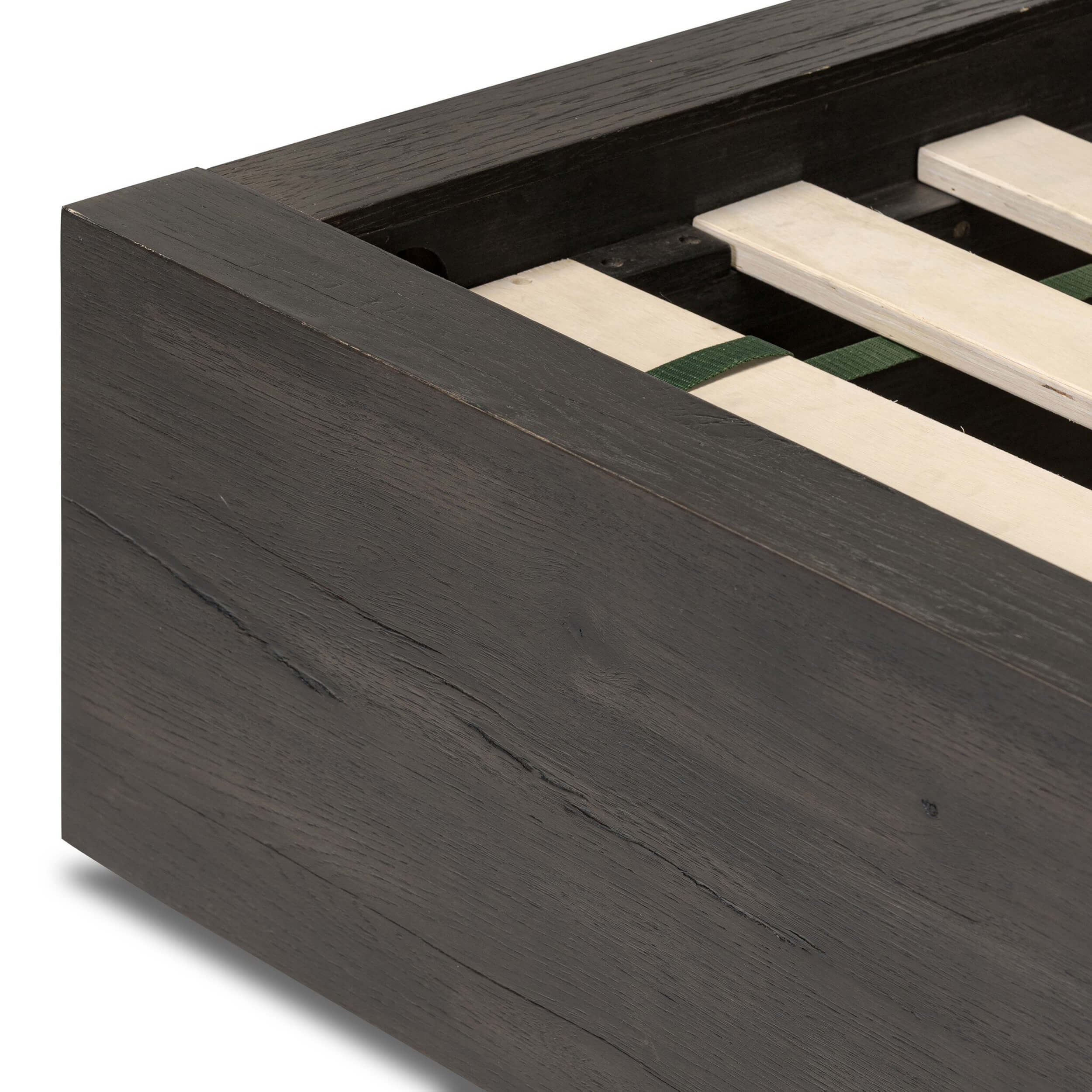 Leo King Bed, Smoked Black by Four Hands - Image 5