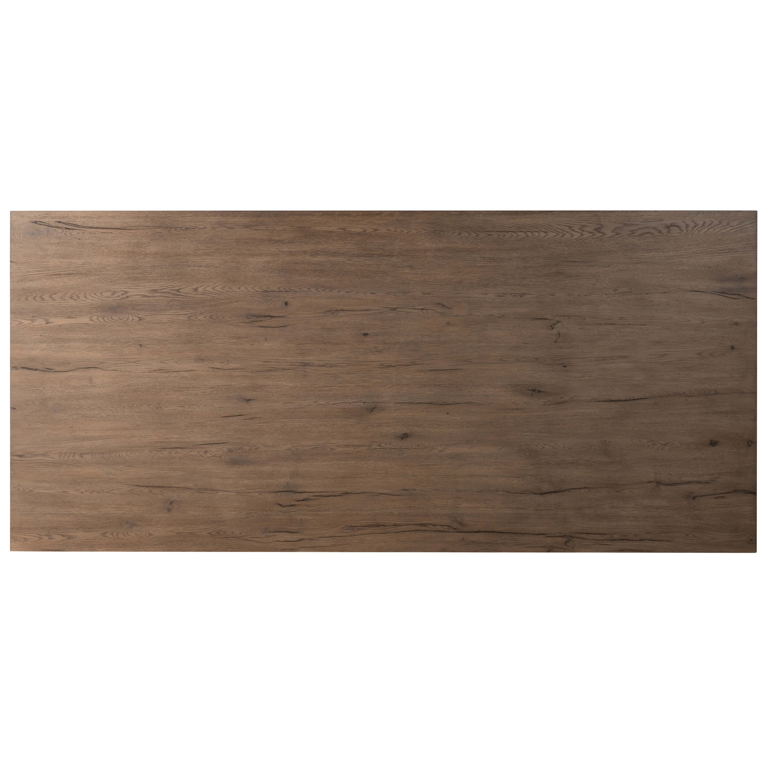 Leo Rectangular Dining Table, Rustic Grey by Four Hands - Image 4