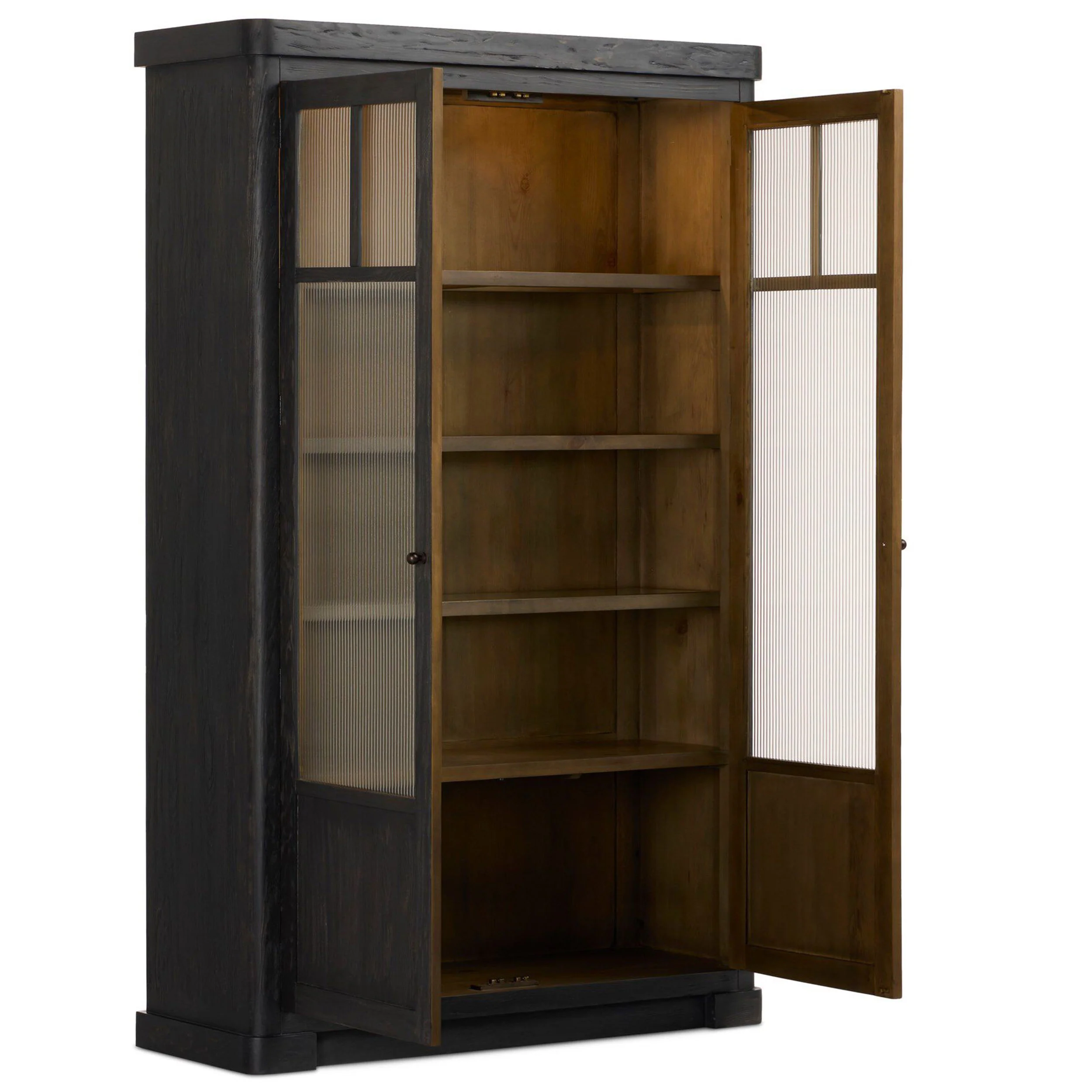 Leopold Cabinet, Black Hemlock by Four Hands - Image 4
