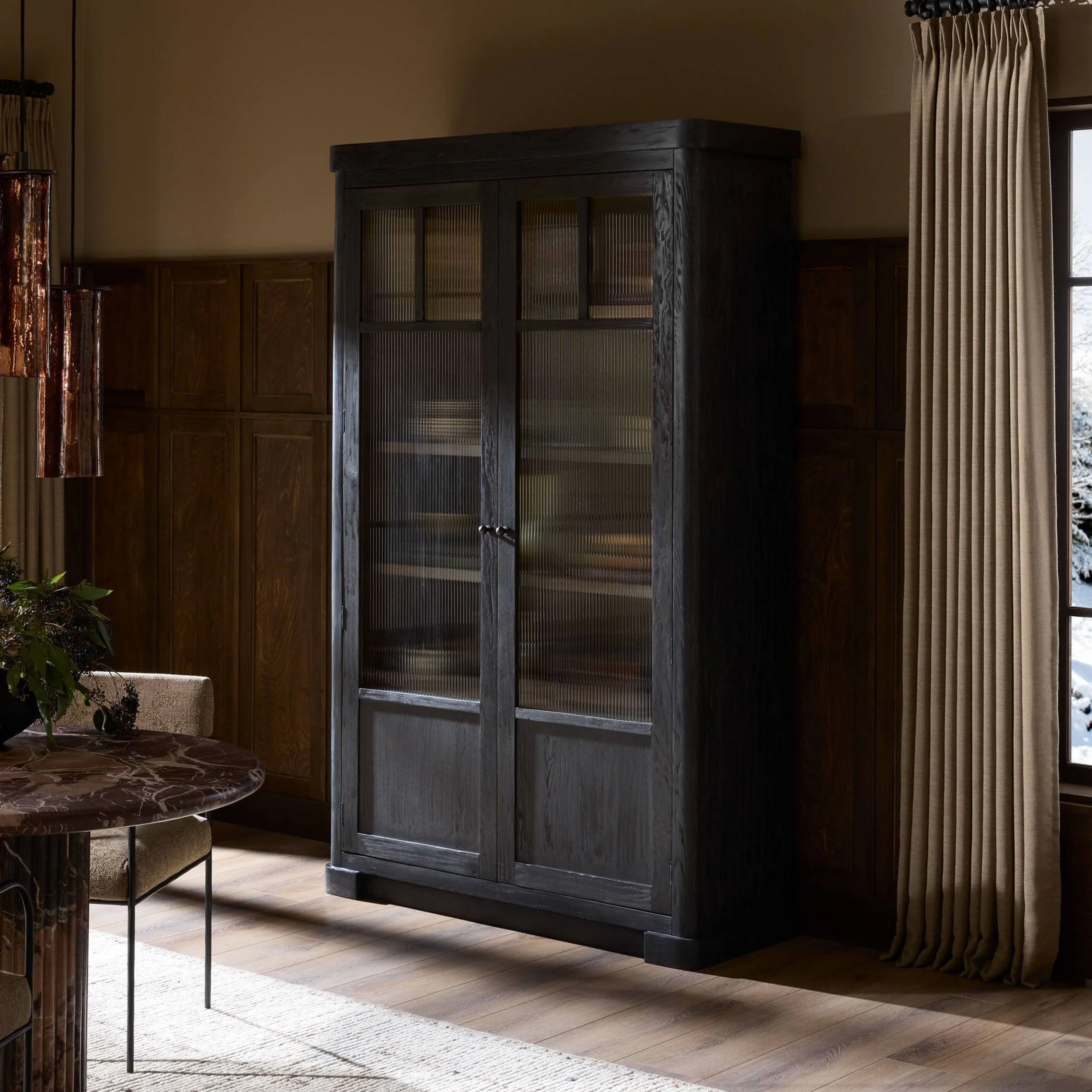 Leopold Cabinet, Black Hemlock by Four Hands - Image 7