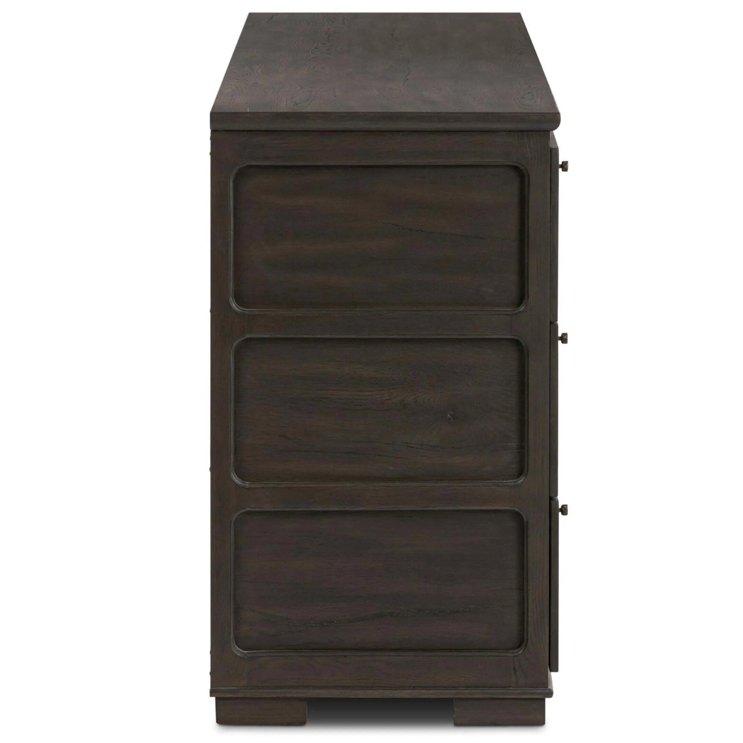Leora Sideboard, Smoked Black by Four Hands - Image 3
