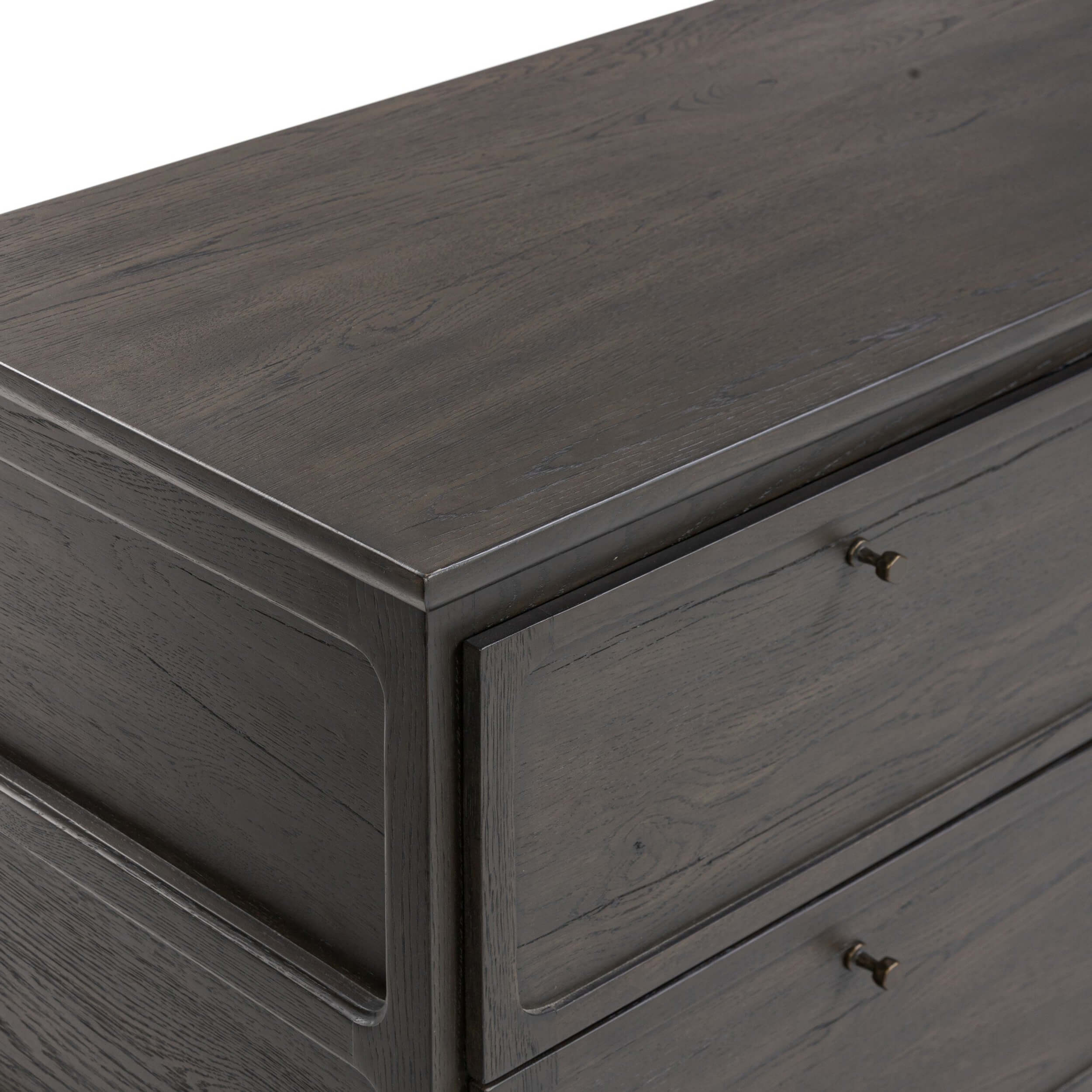 Leora Sideboard, Smoked Black by Four Hands - Image 5