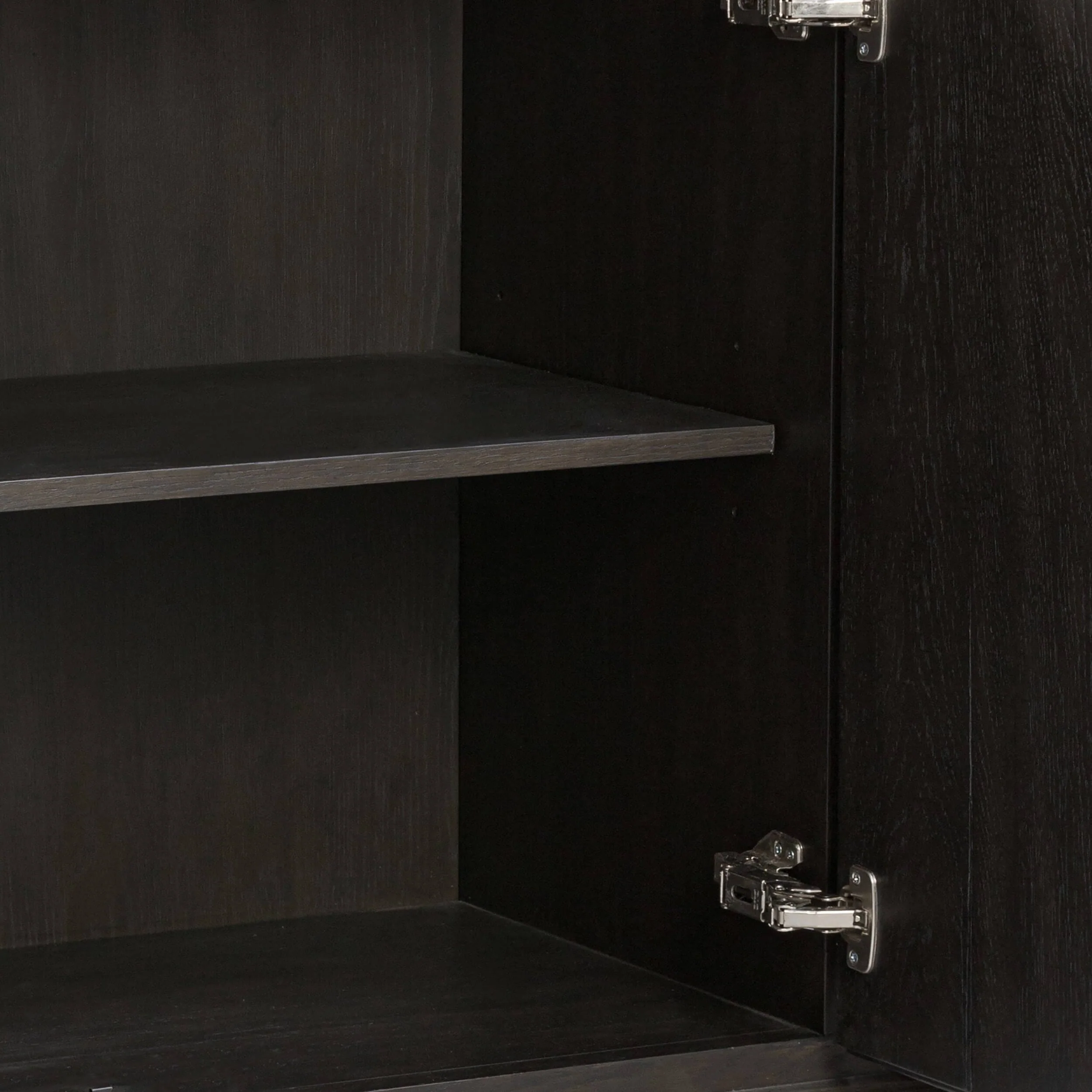Leora Sideboard, Smoked Black by Four Hands - Image 7