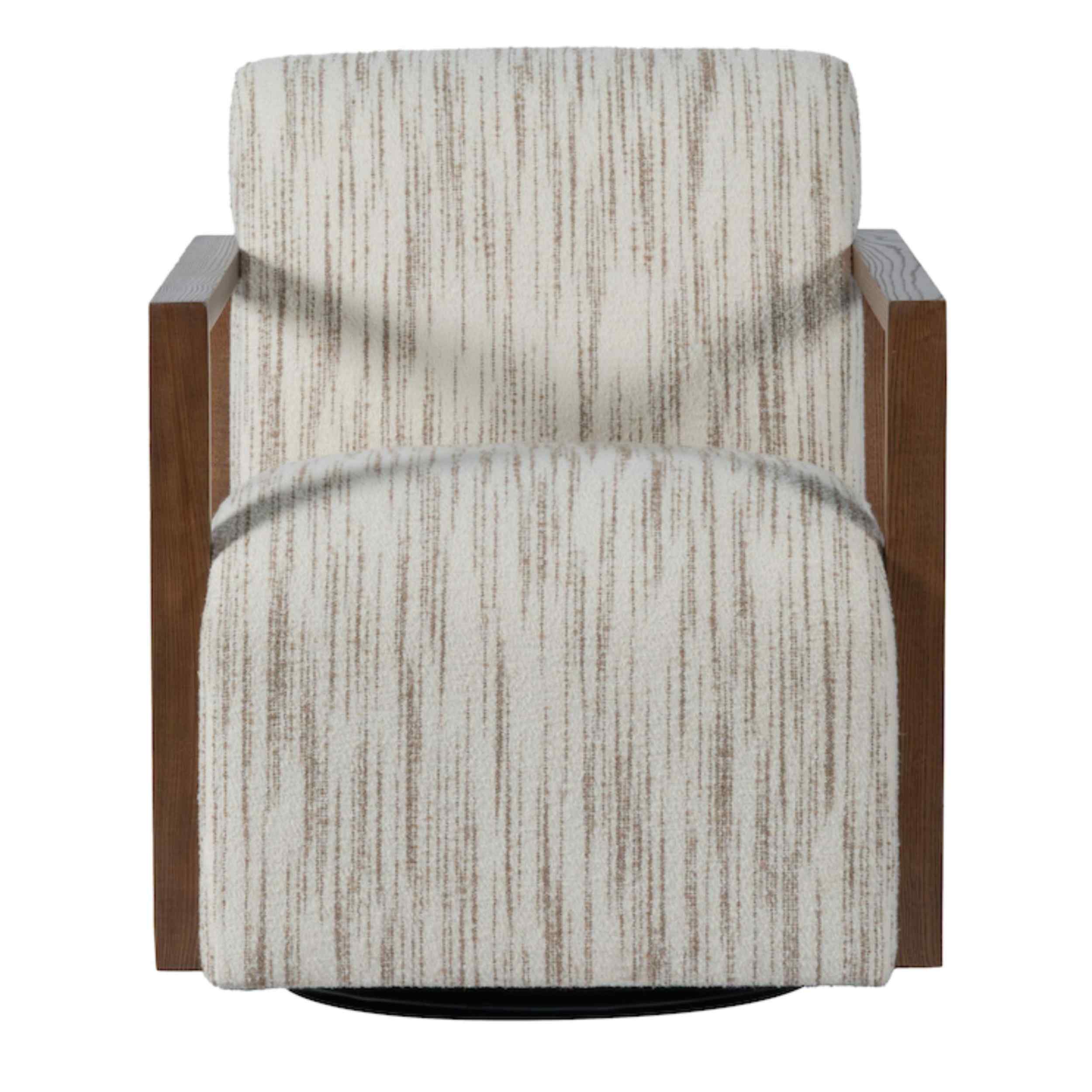 Lexington Swivel Rocker, Latte Weave - Image 2
