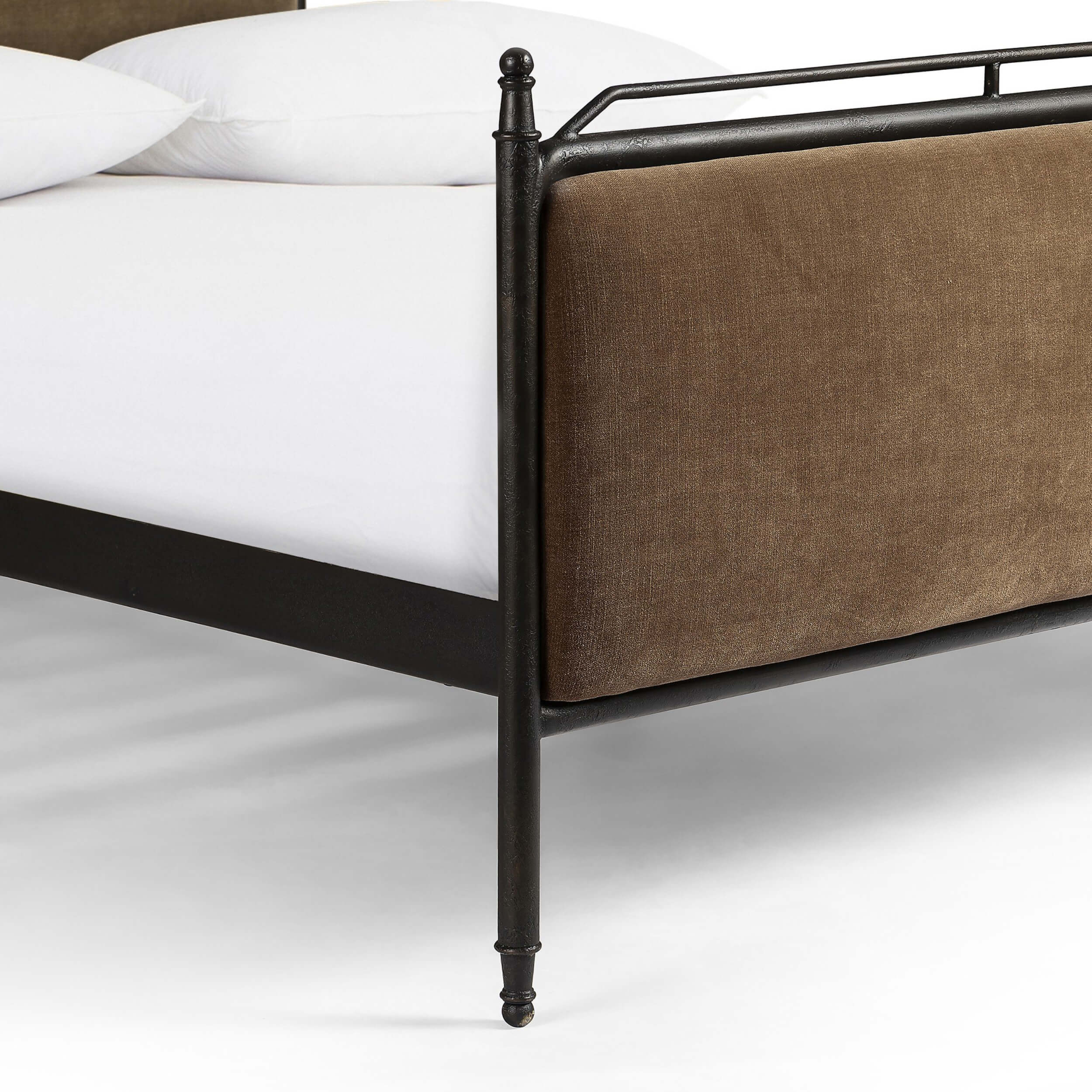 Leyla Bed, Altair Mushroom by Amber Lewis x Four Hands - Image 4