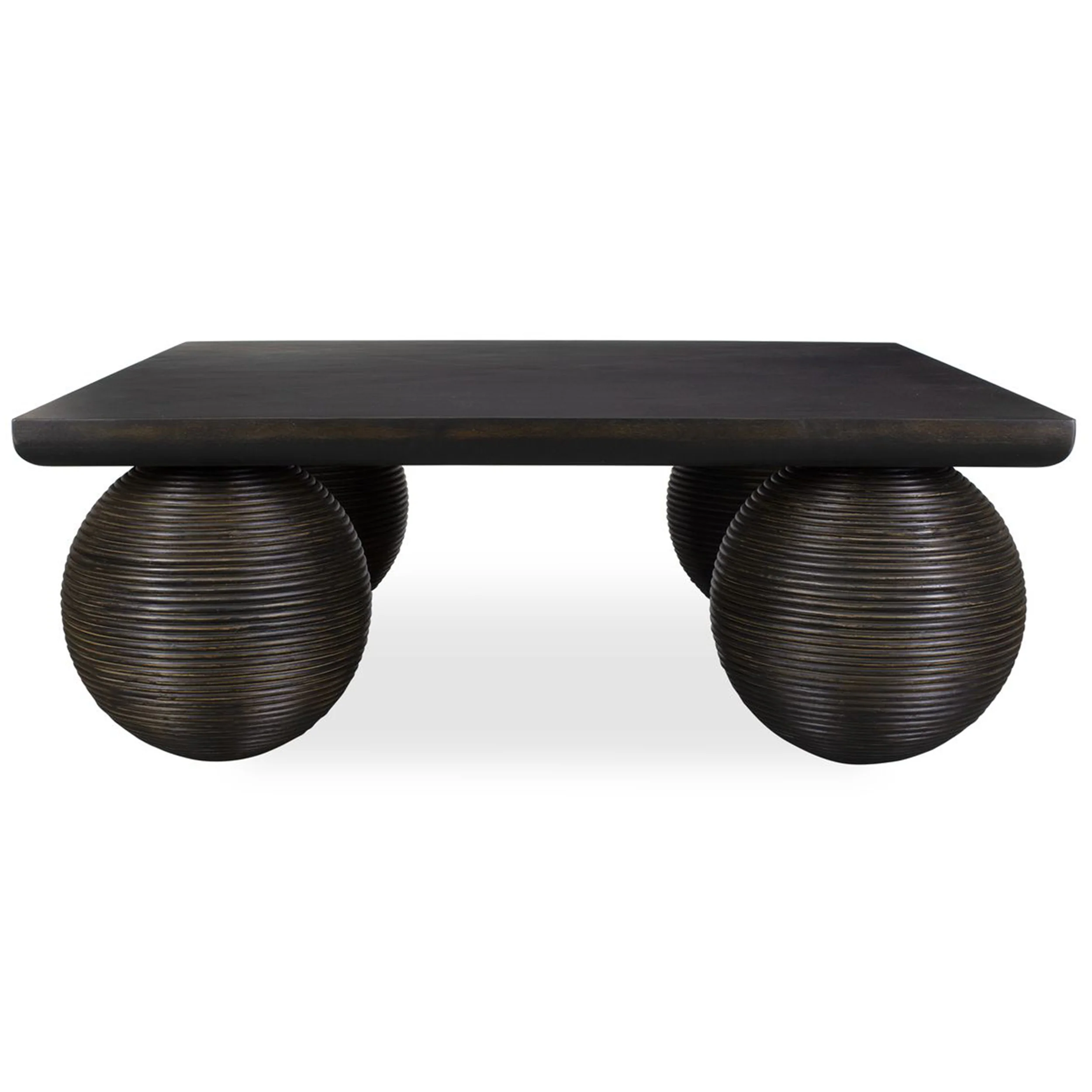 Kasson Coffee Table, Distressed Black - Image 2
