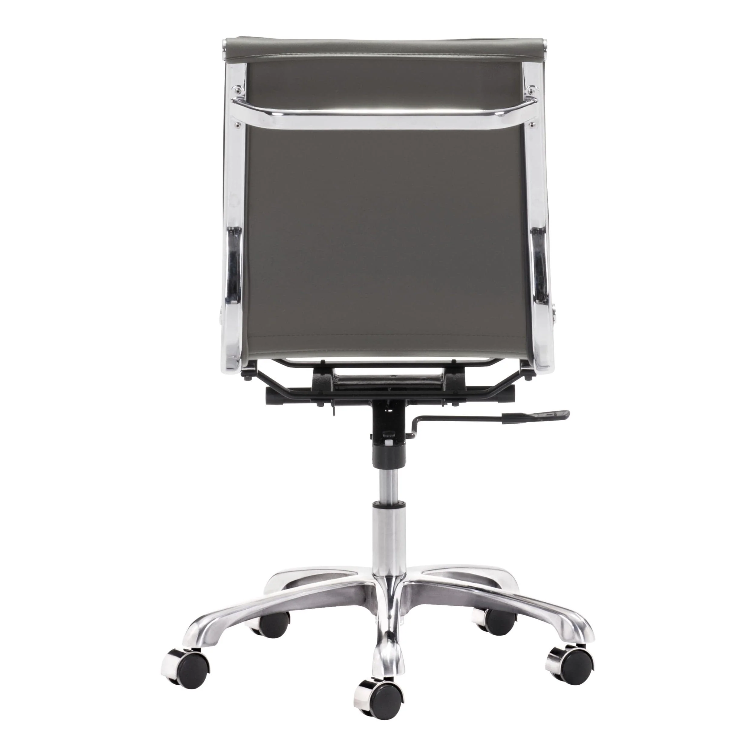 Lider Plus Armless Office Chair, Gray - Image 4