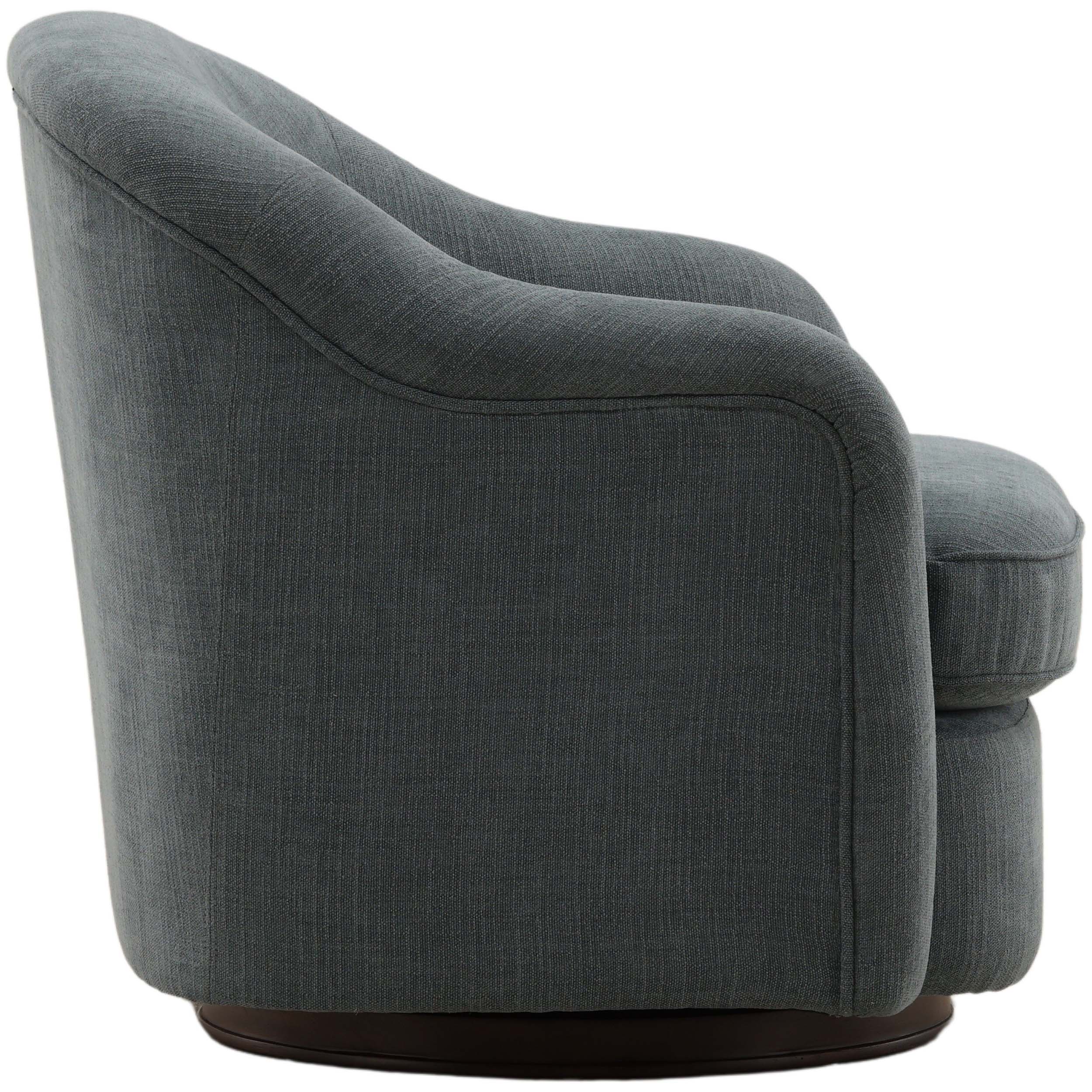 Lili Swivel Chair, Sepulveda Blue - Image 3