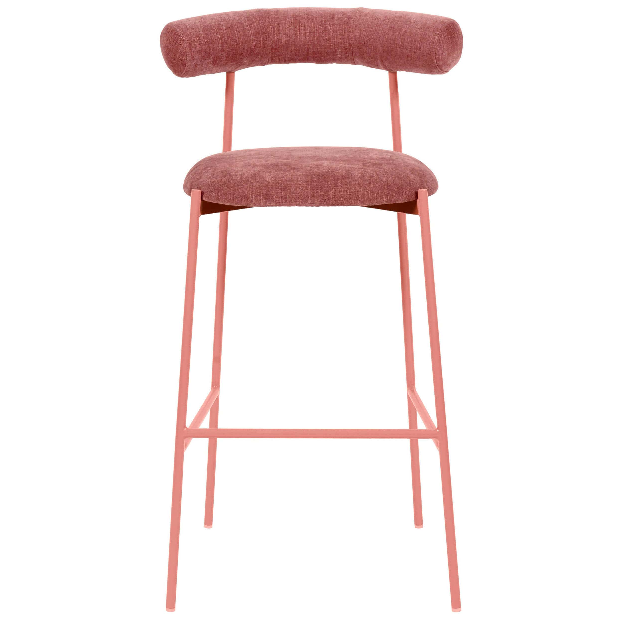 Liliana Bar & Counter Stool, Mauve - Image 2