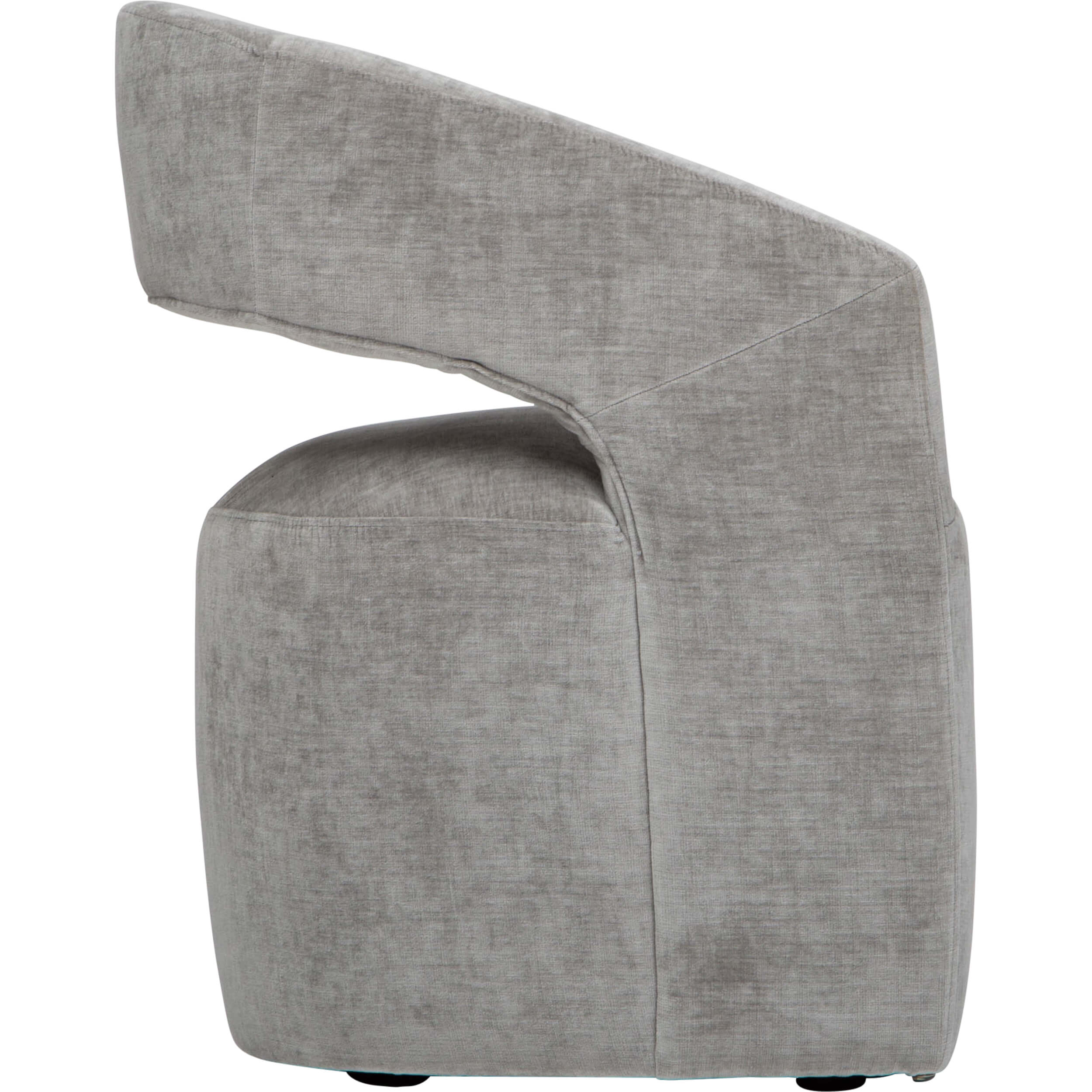 Lilith Gliding Dining Chair, Contessa Dove, Set of 2 - Image 3