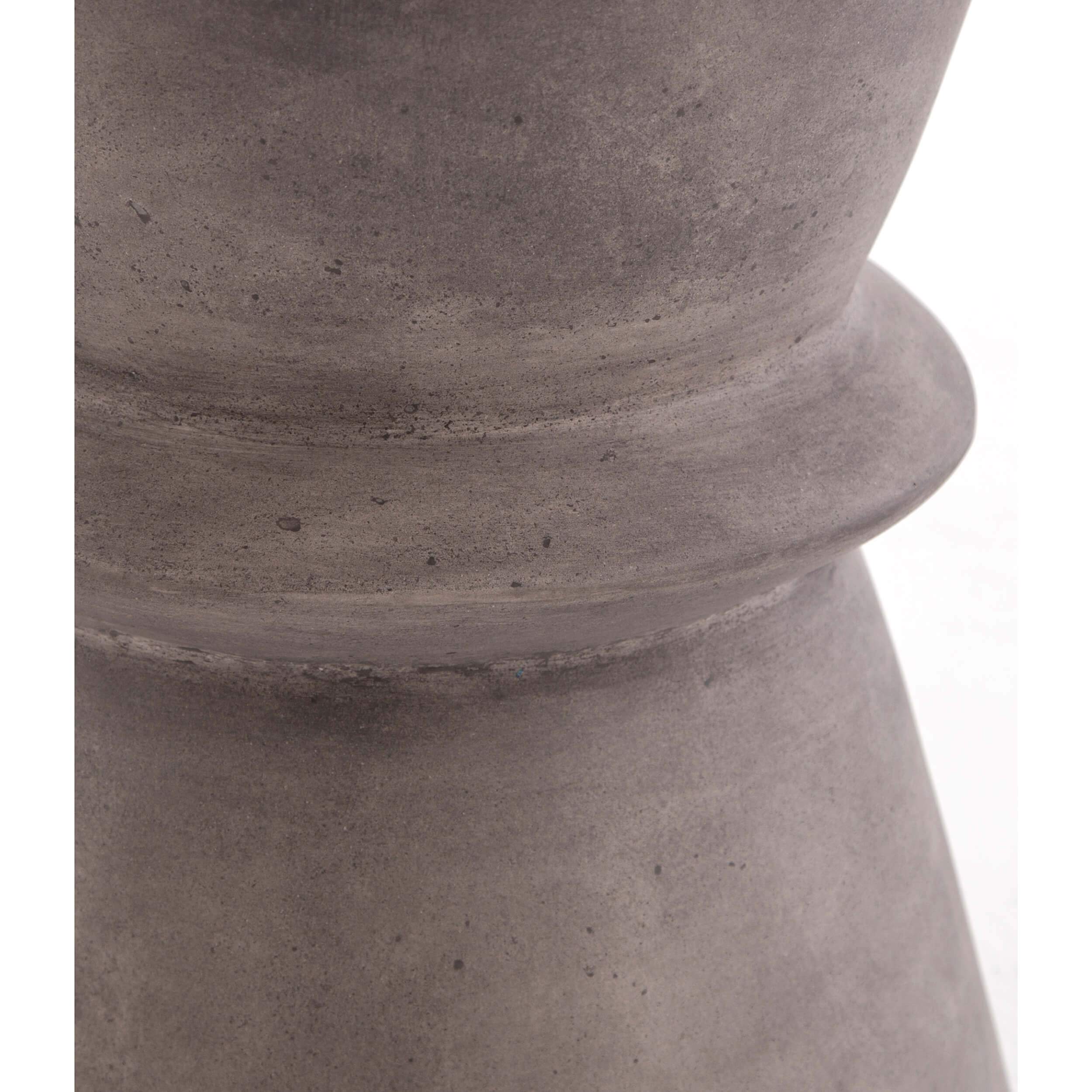 Lina End Table, Dark Grey by Four Hands - Image 4