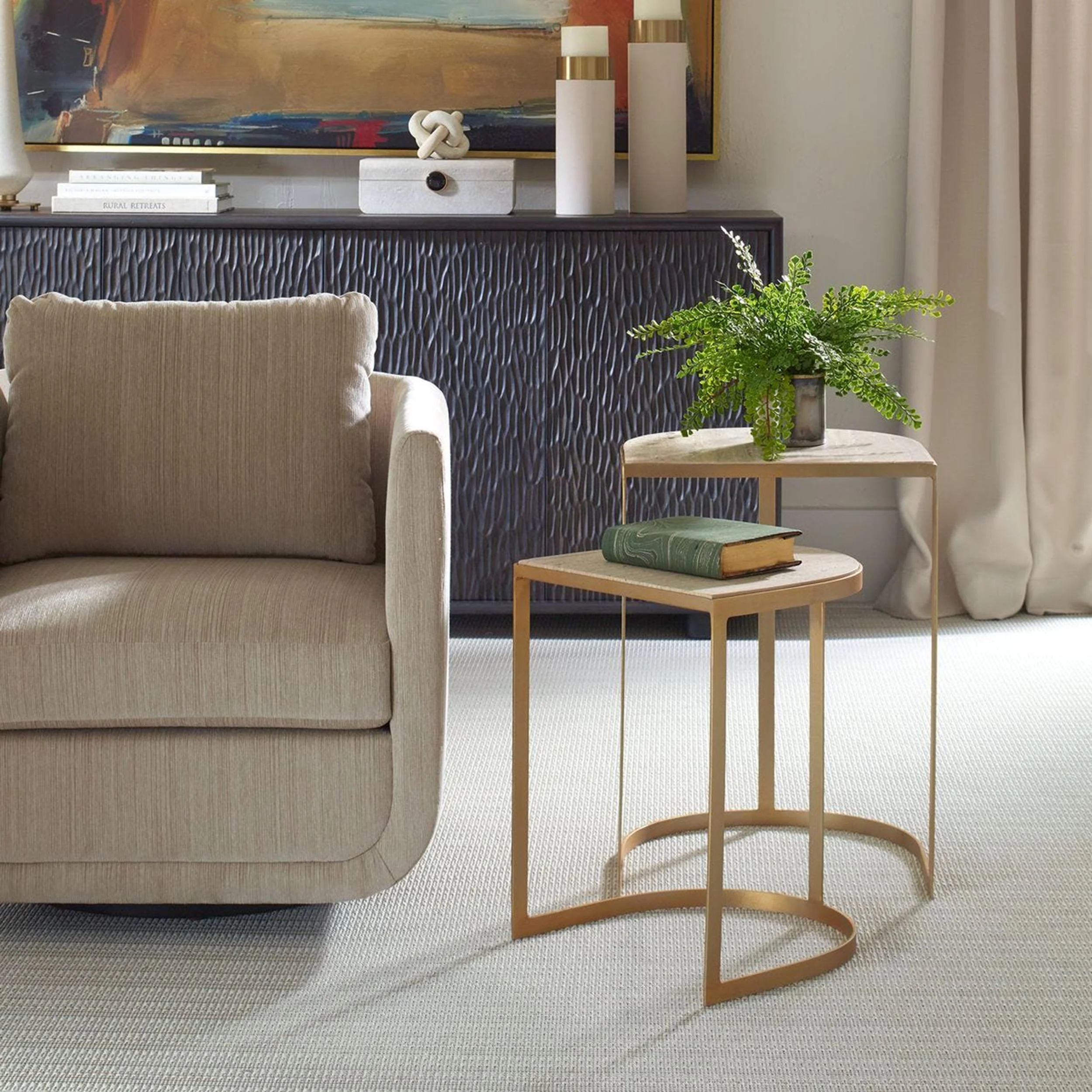 Lindon Nesting Tables, Natural, Set of 2 - Image 6
