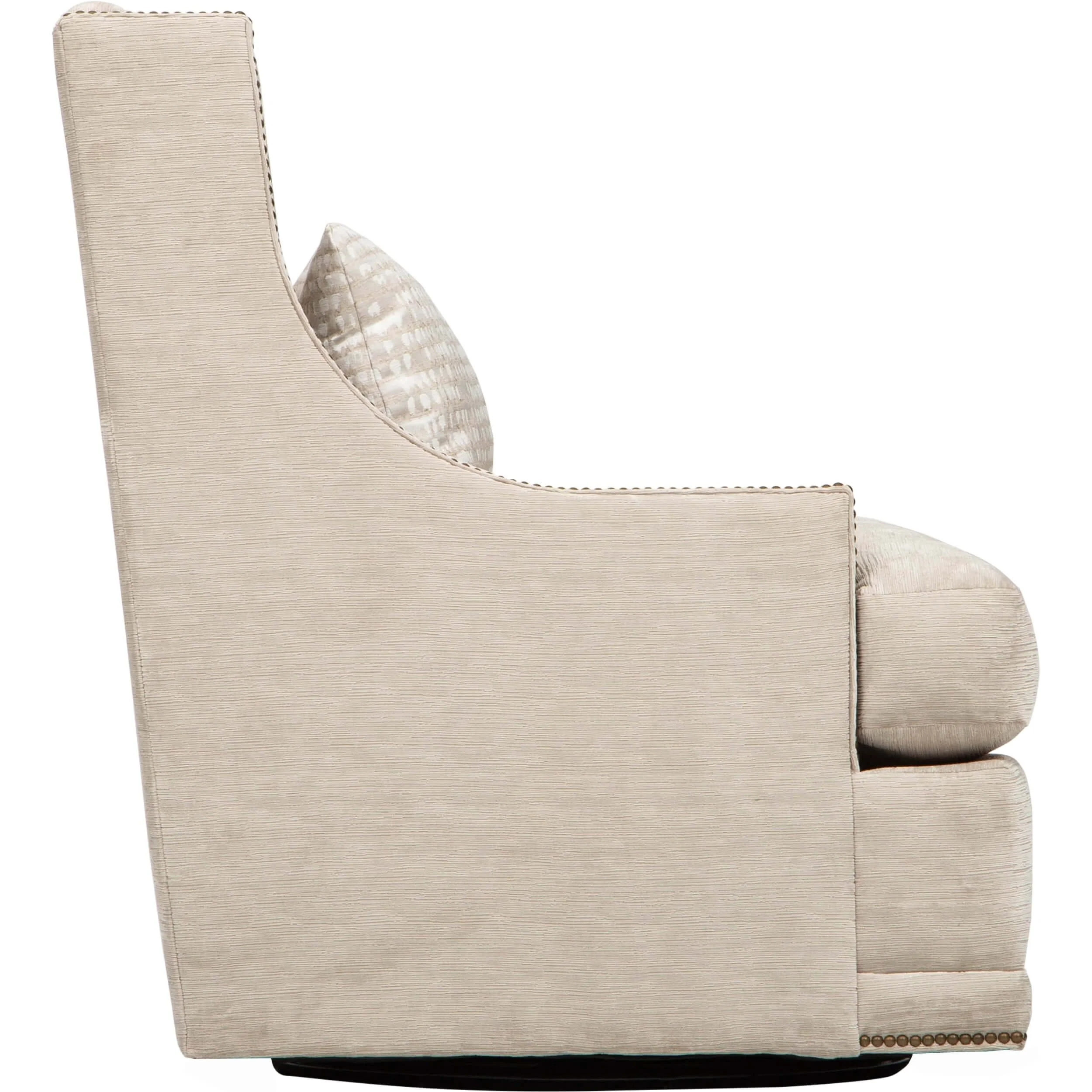 Lindsay Swivel Chair, Pearl - Image 3