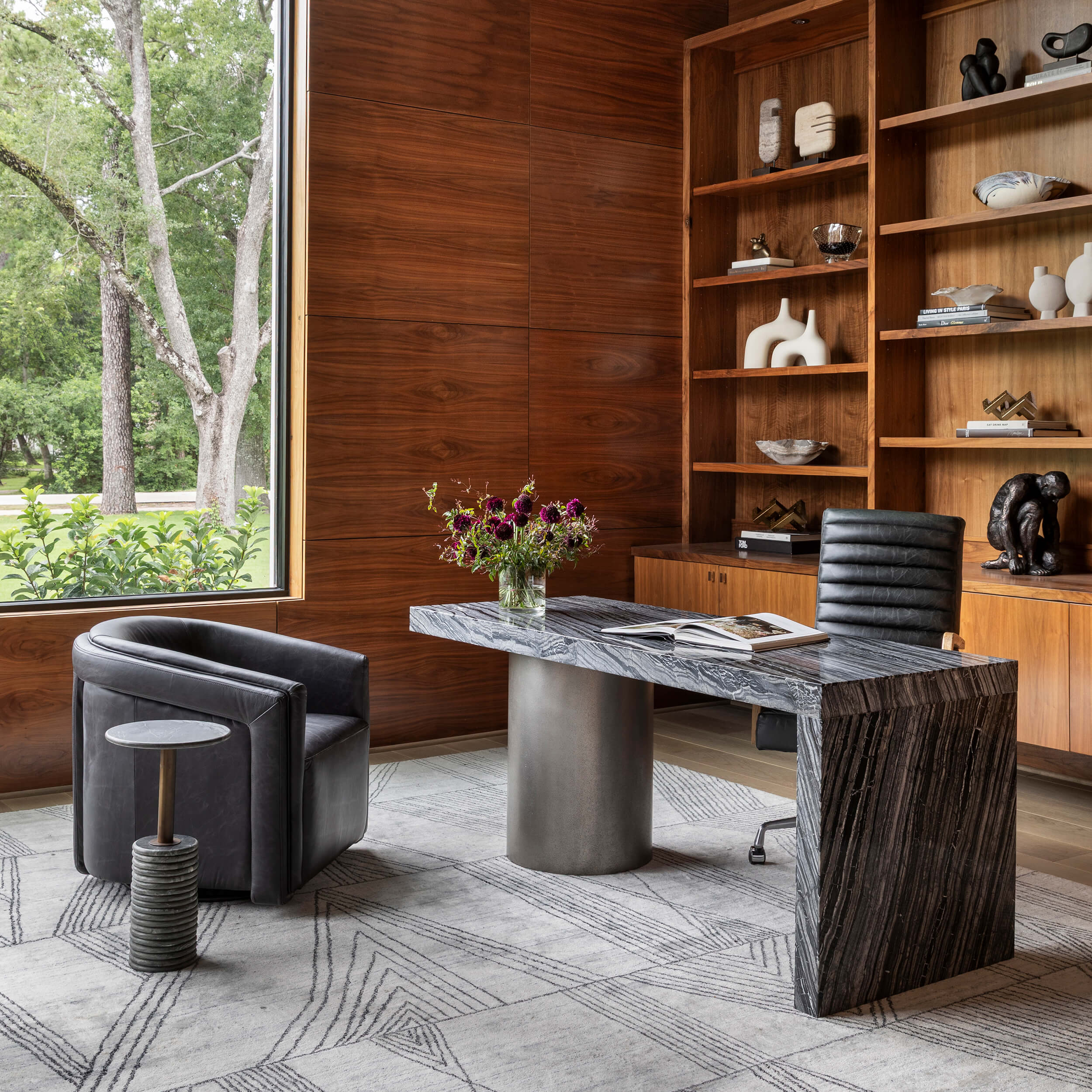 Linea Desk, Black - Image 8