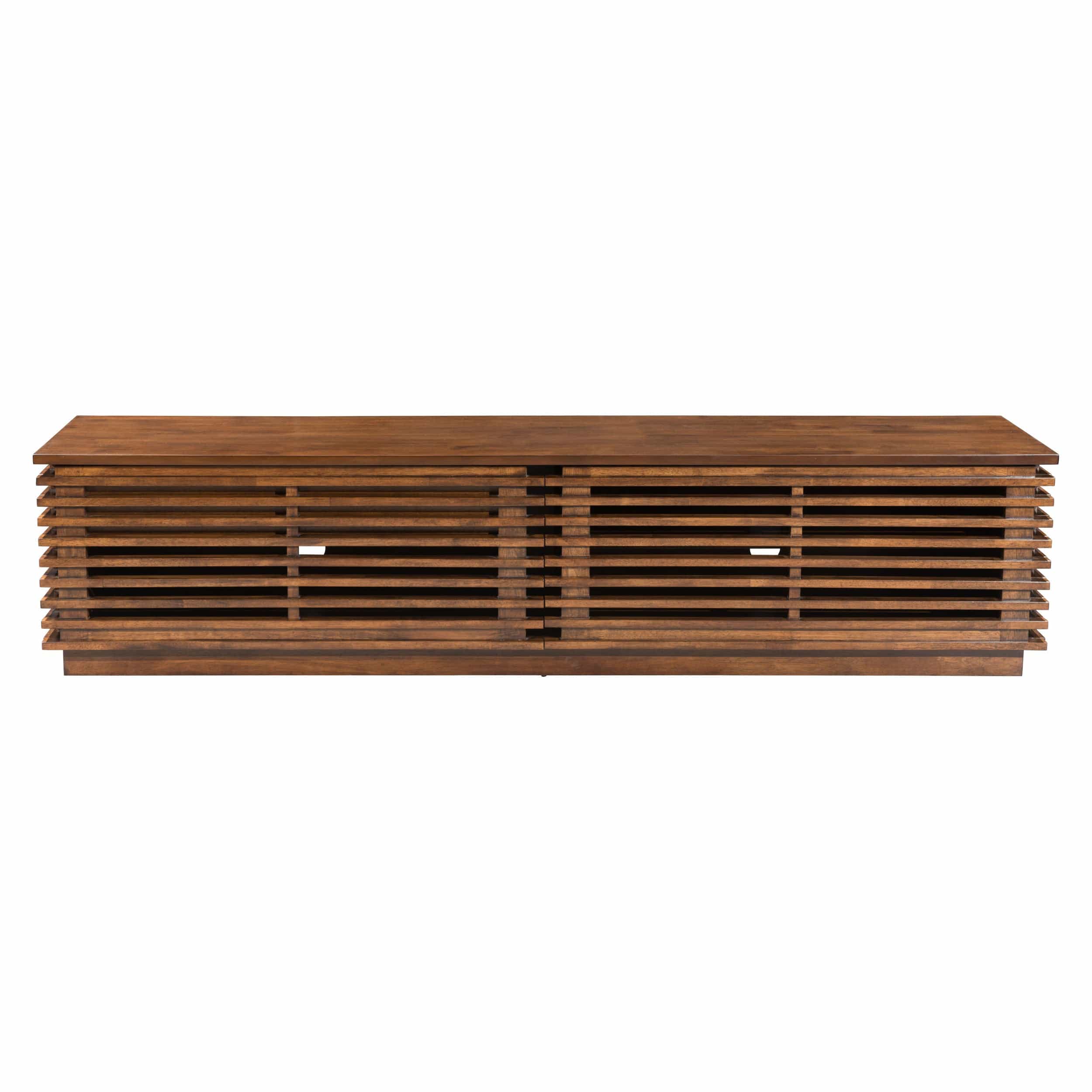 Linea Wide Entertainment Stand, Walnut - Image 2