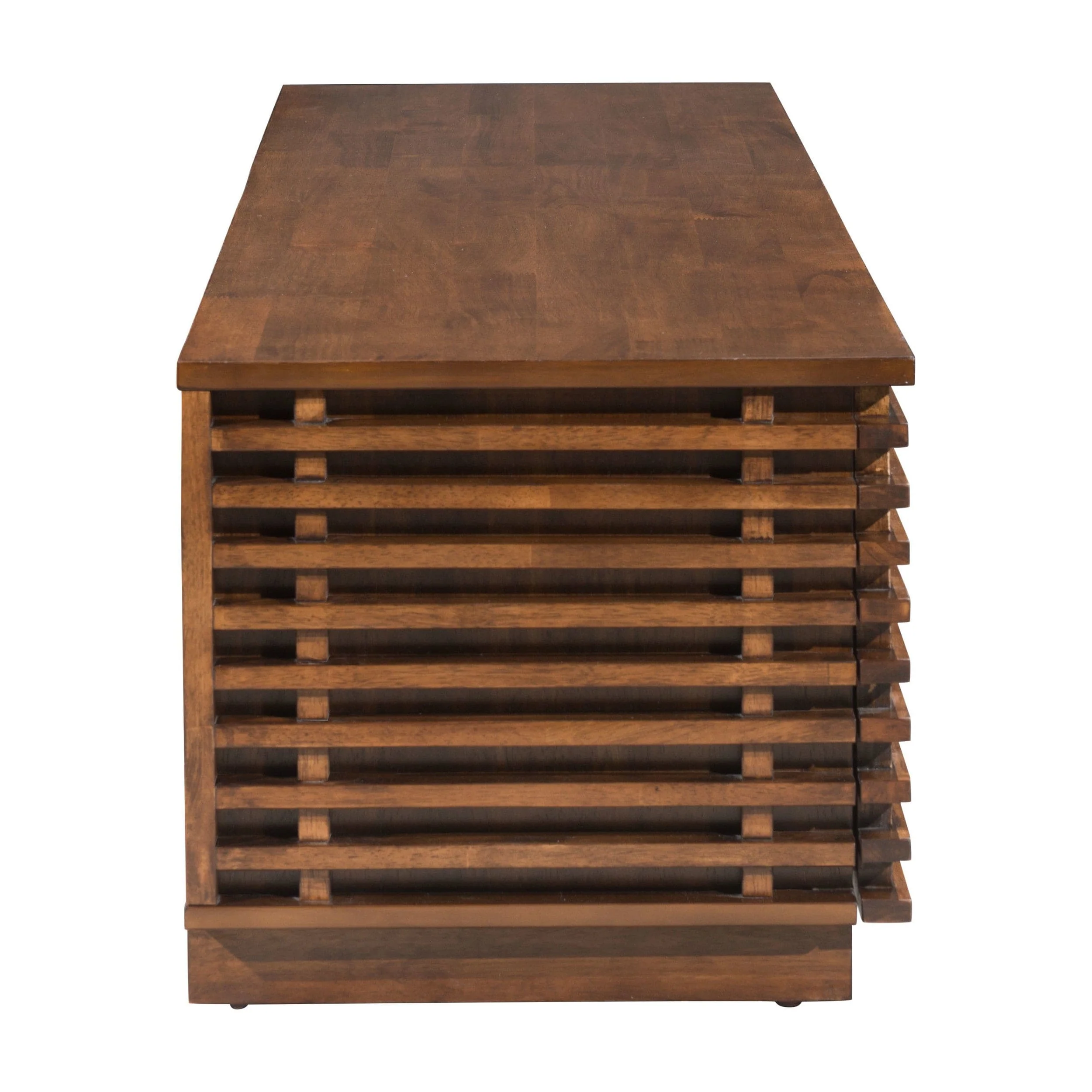 Linea Wide Entertainment Stand, Walnut - Image 3