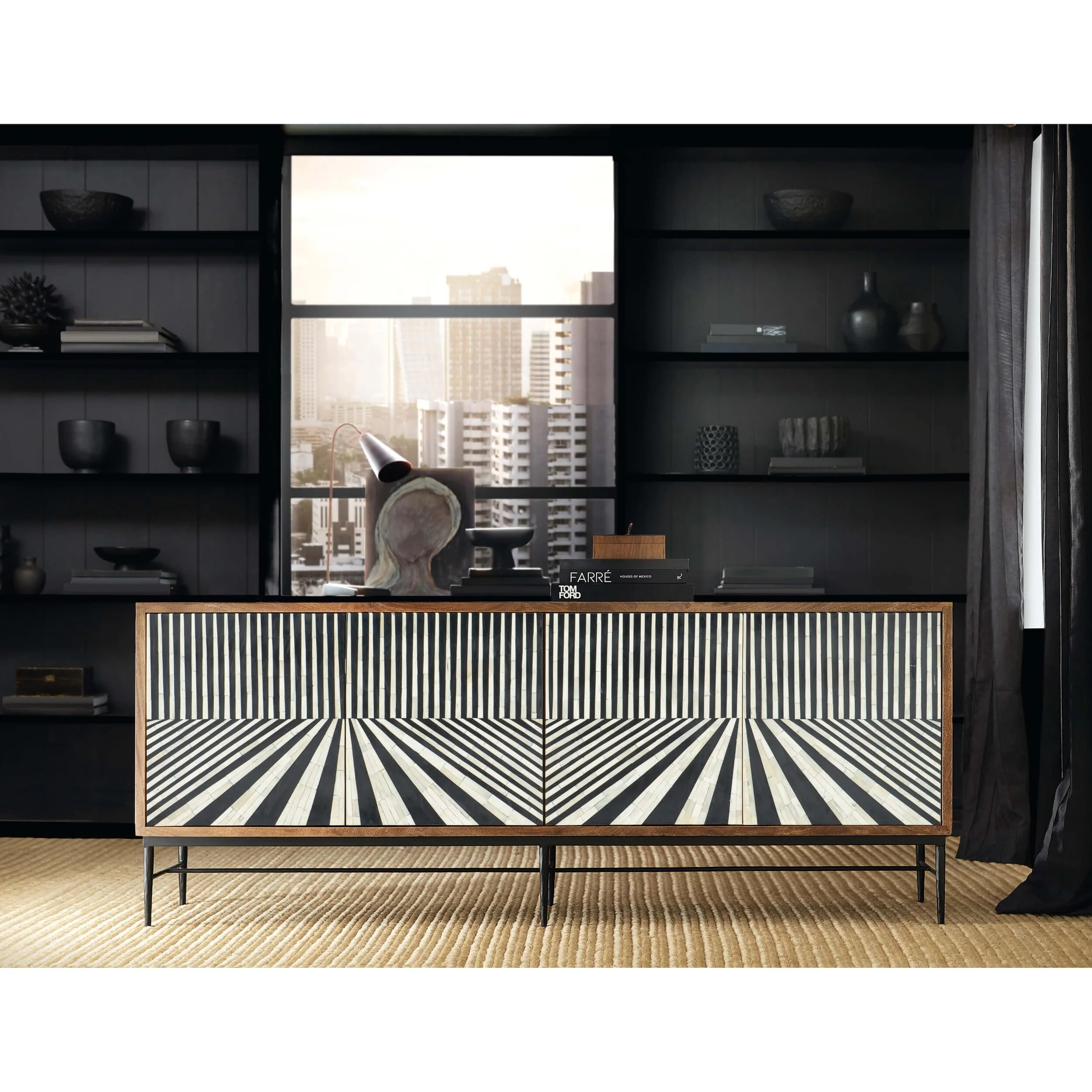 Linear Perspective Credenza - Image 4