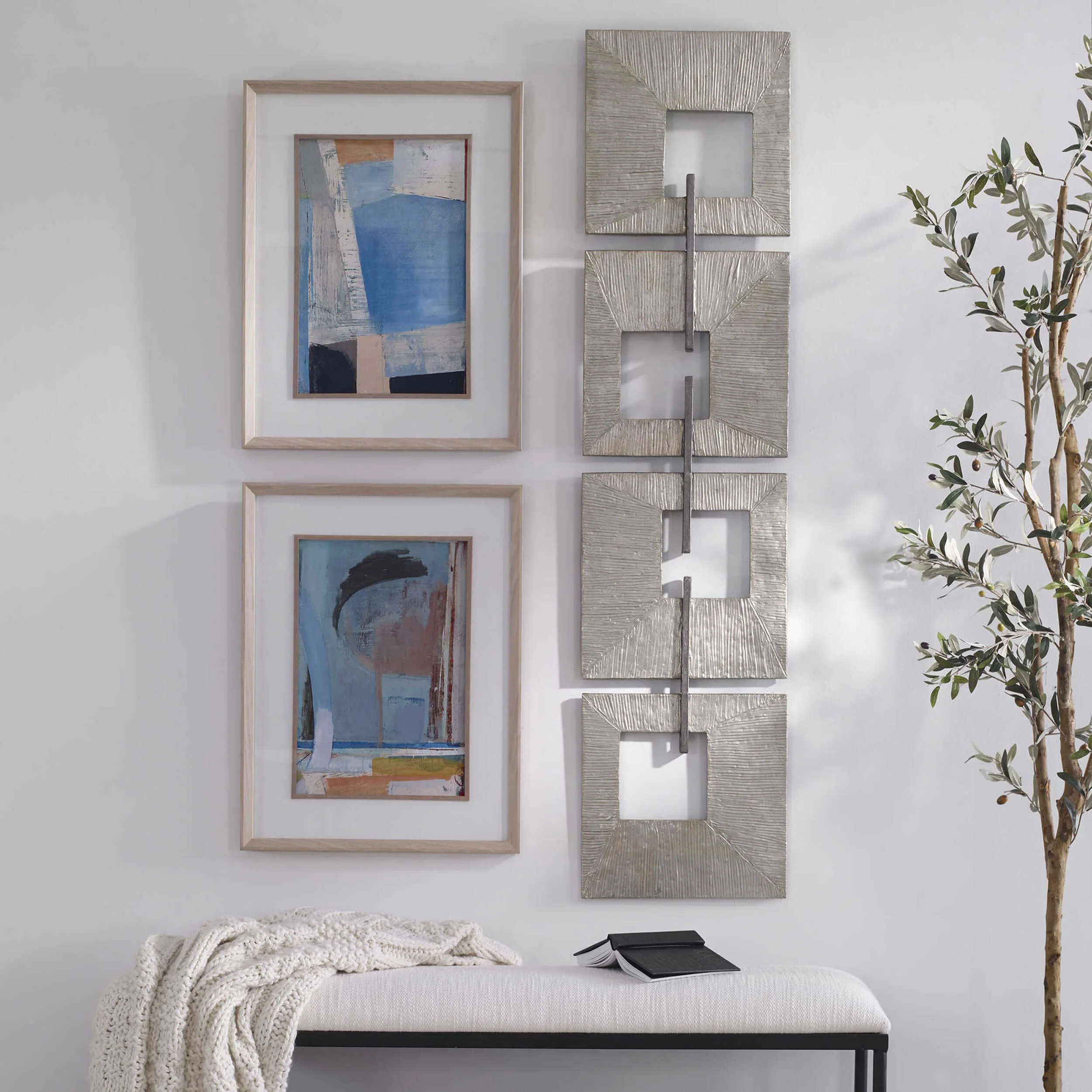 Linked Metal Wall Decor - Image 4