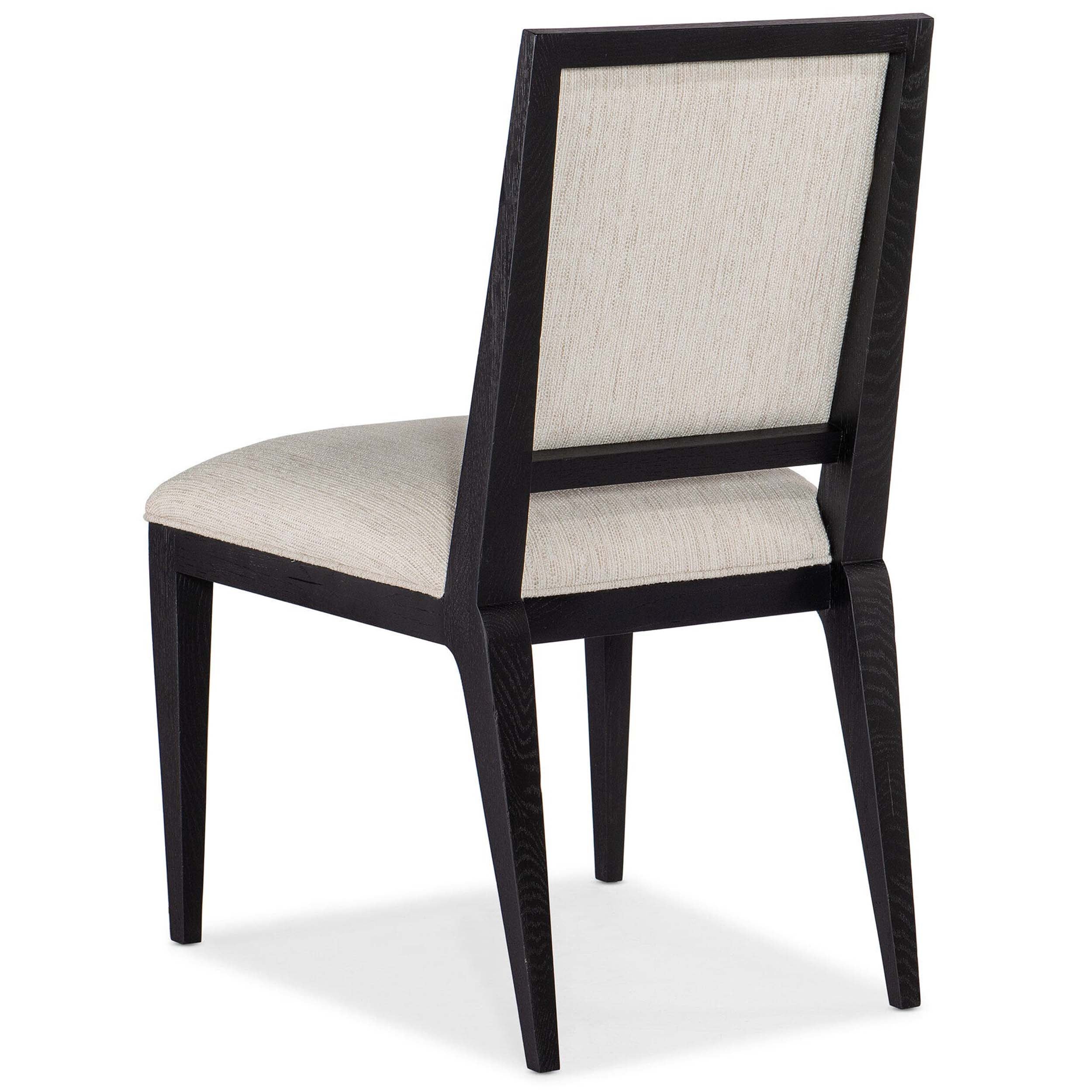 Linn Cove Side Chair, Charred Black, Set of 2 - Image 3