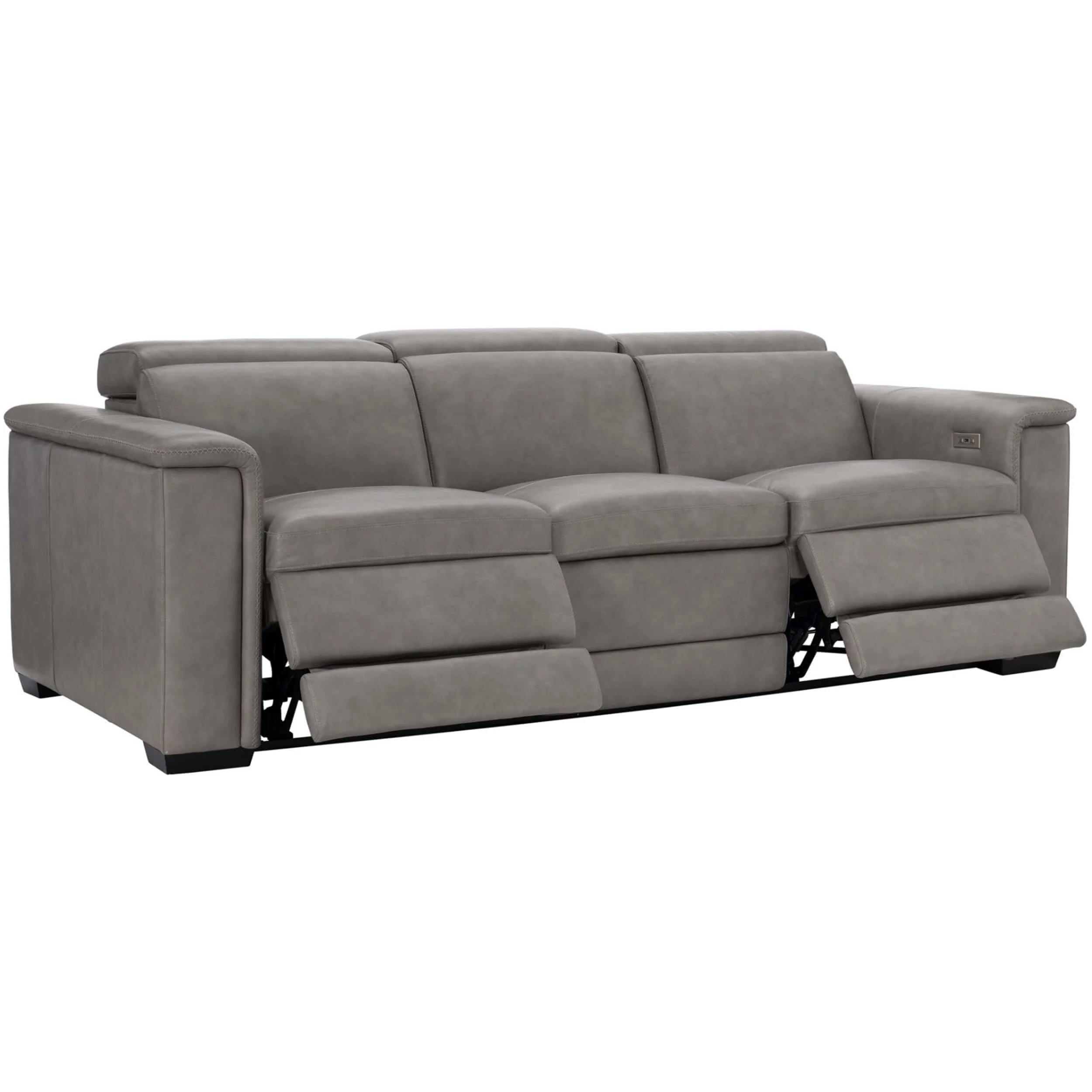 Lioni Leather Sofa, 330-010 - Image 4