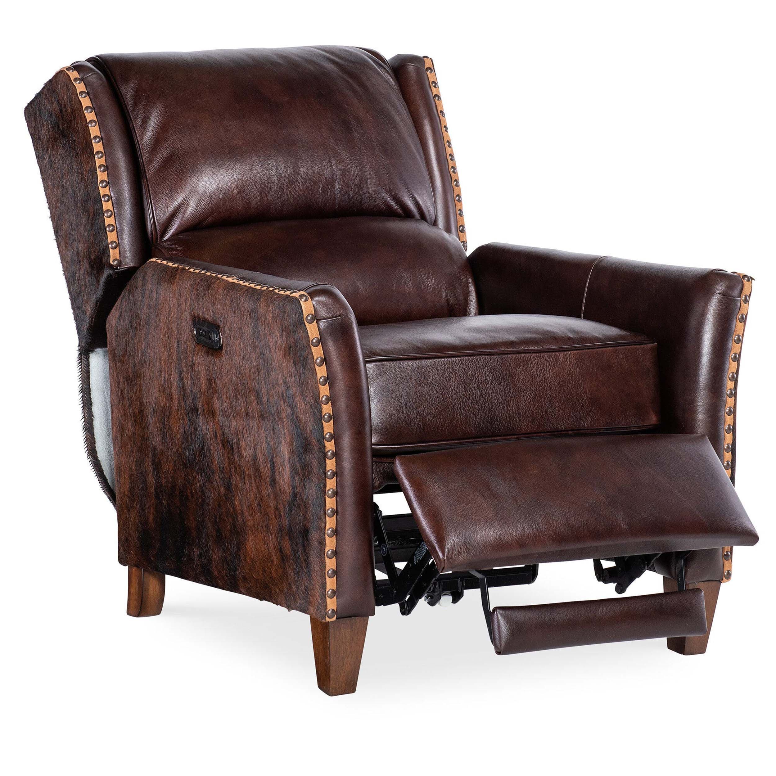 Livingston Leather Power Recliner, Homestead - Image 5